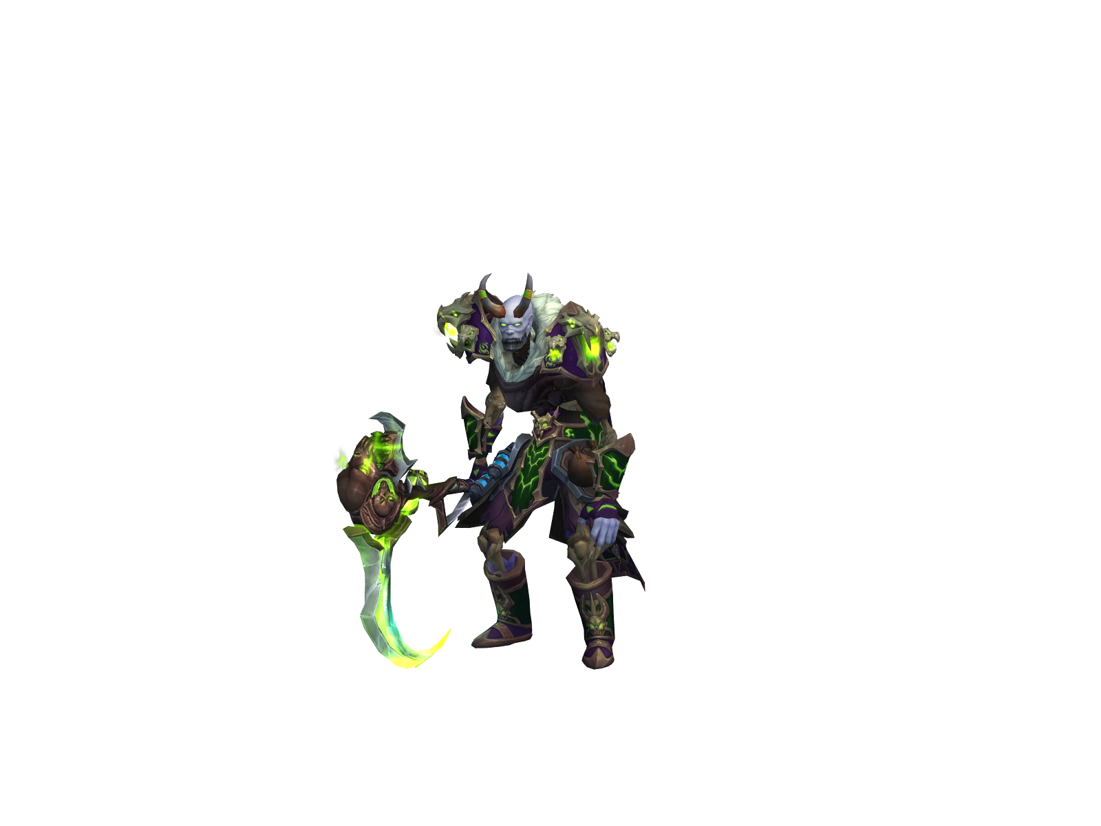 Morgøth 3D character render