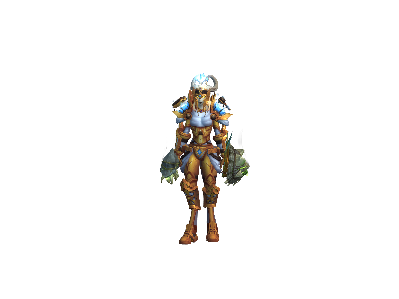Holygoat 3D character render