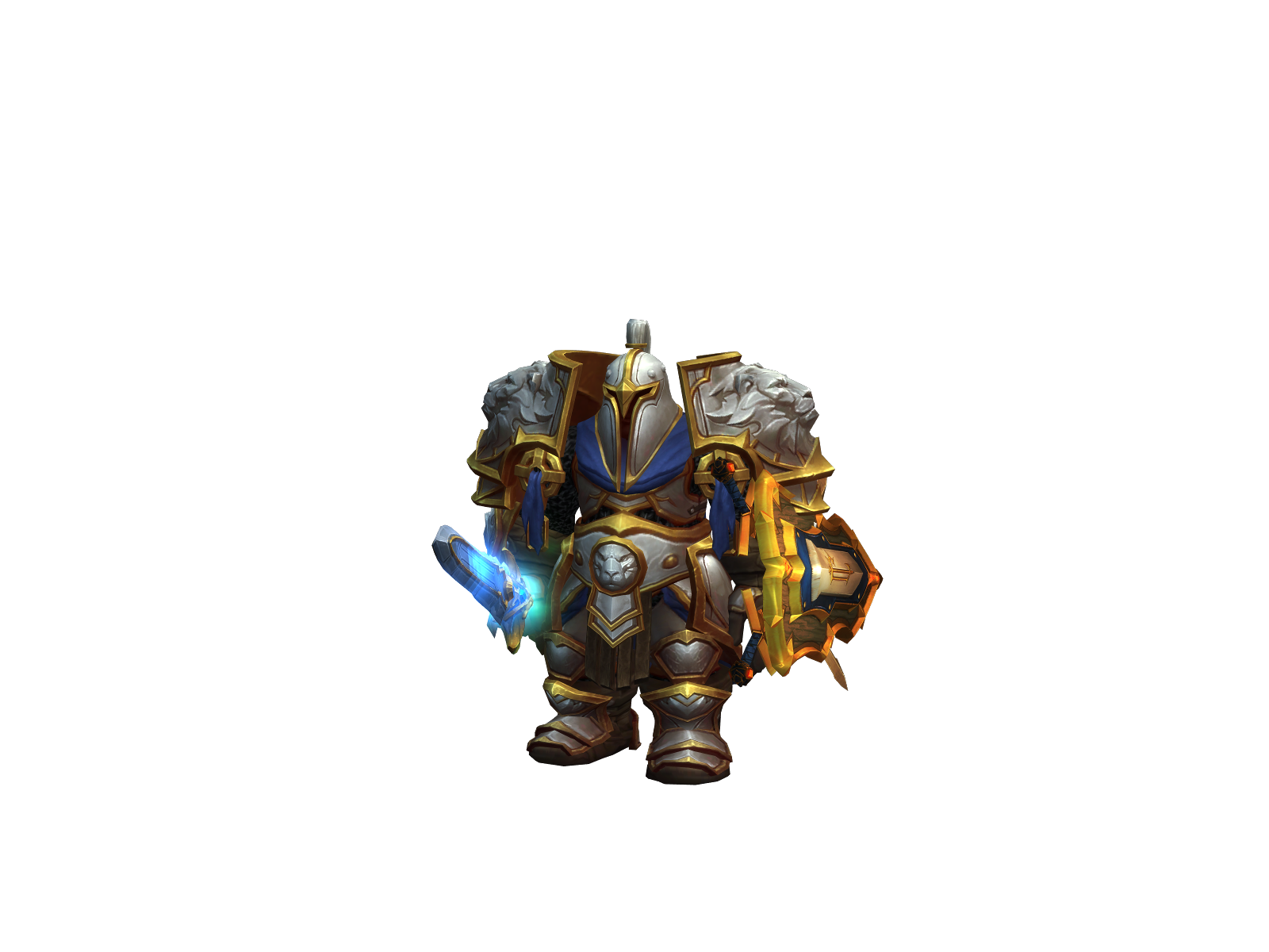 Malin 3D character render