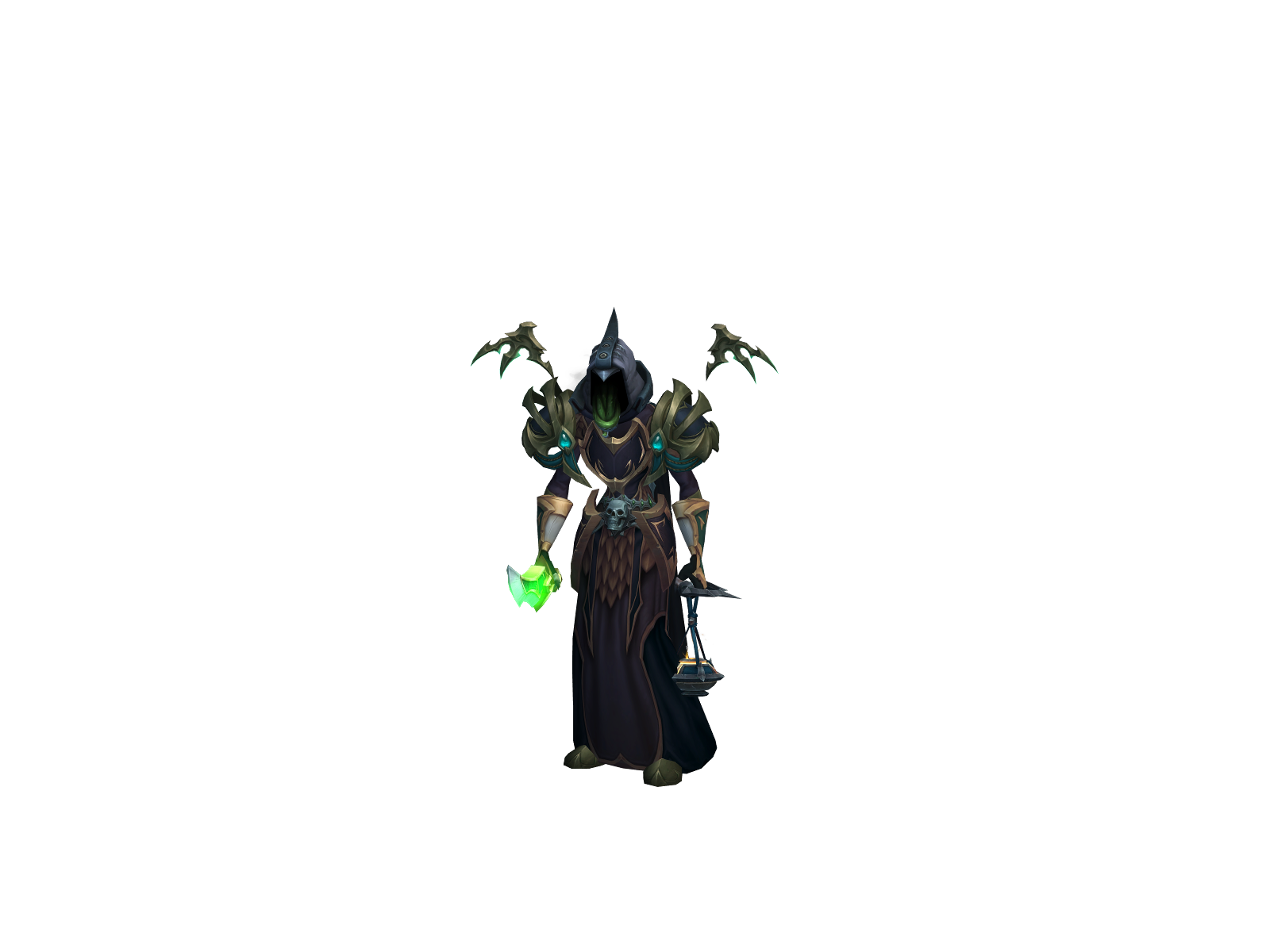 Mace 3D character render