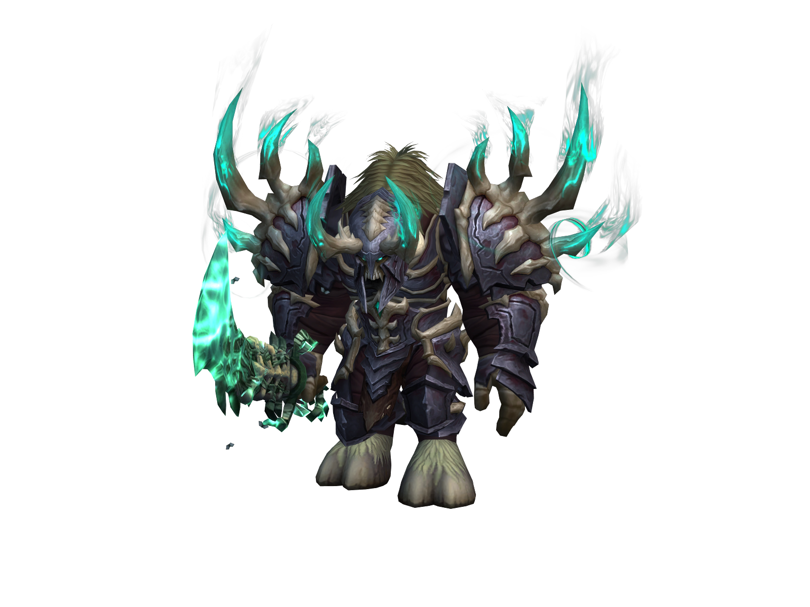 Cuxod 3D character render