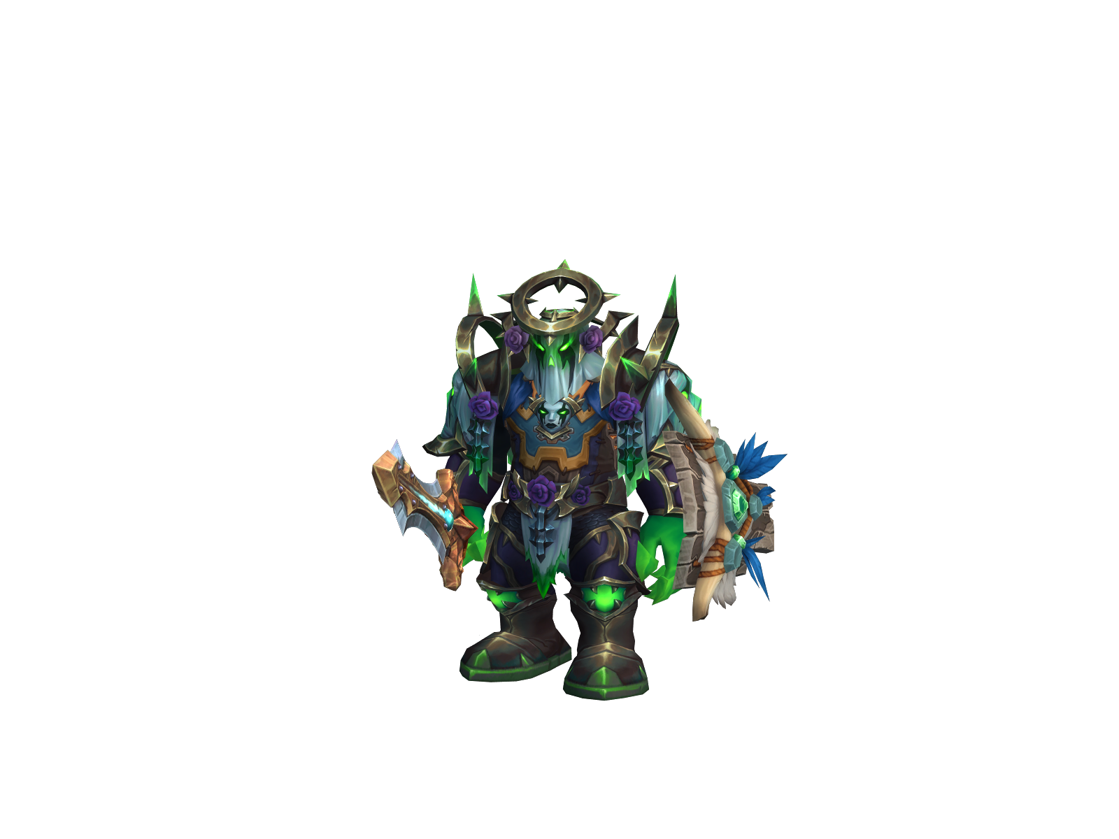 Drobin 3D character render