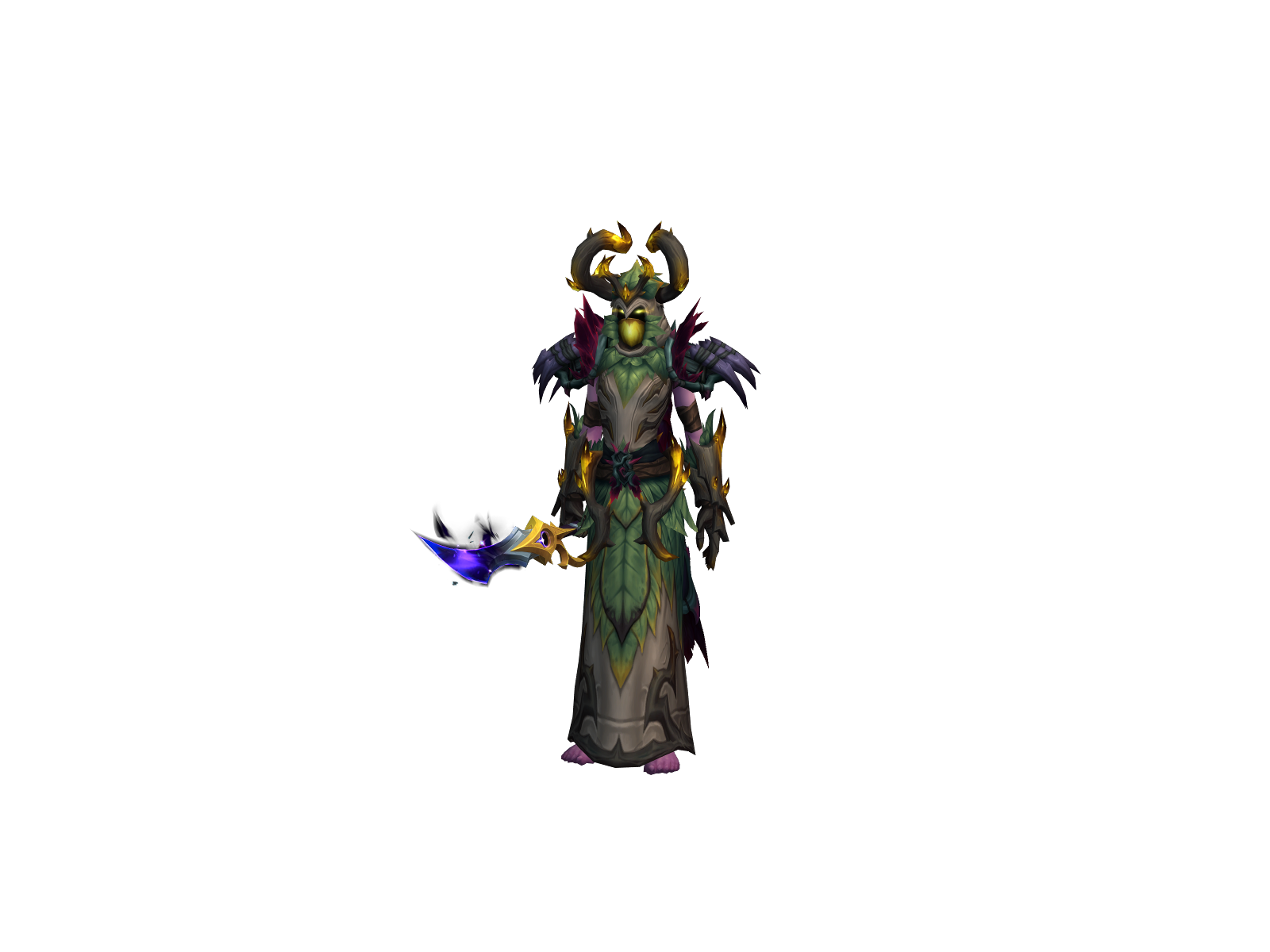 Gwanerth 3D character render