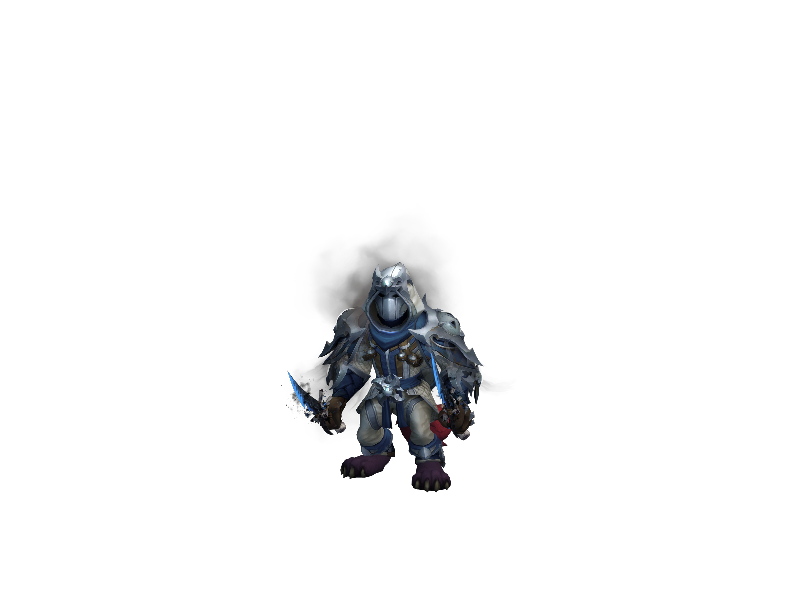 Roodvosje 3D character render
