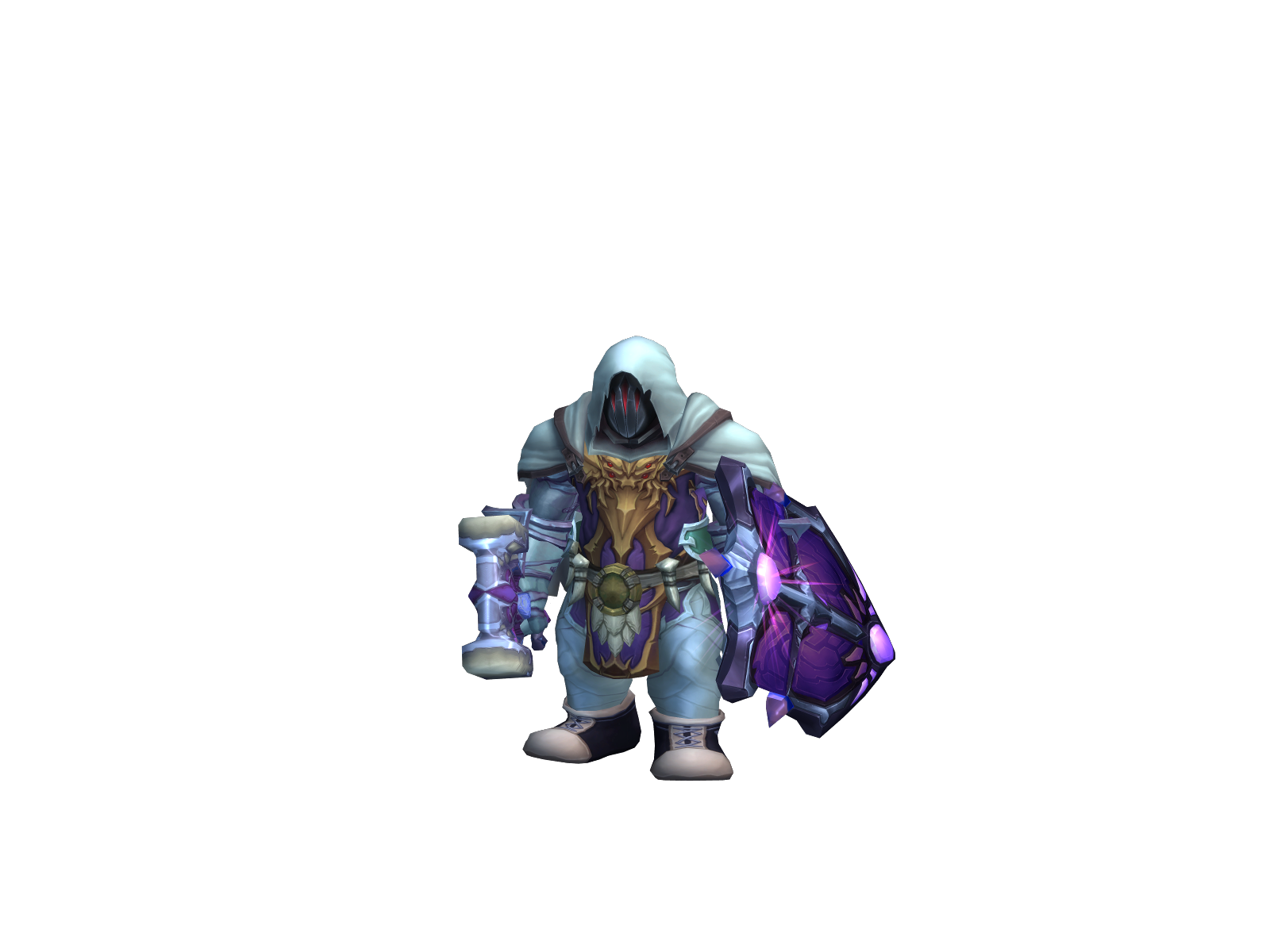 Koskettelija 3D character render