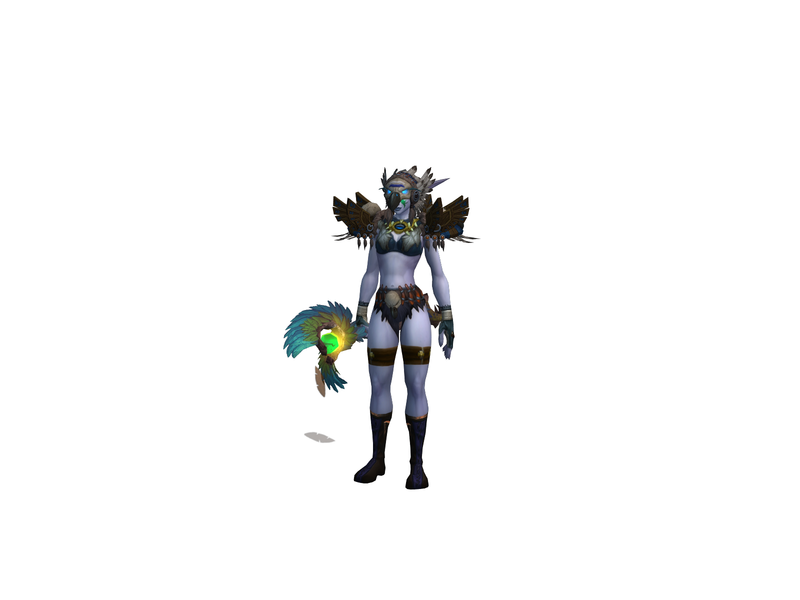 Hugas 3D character render