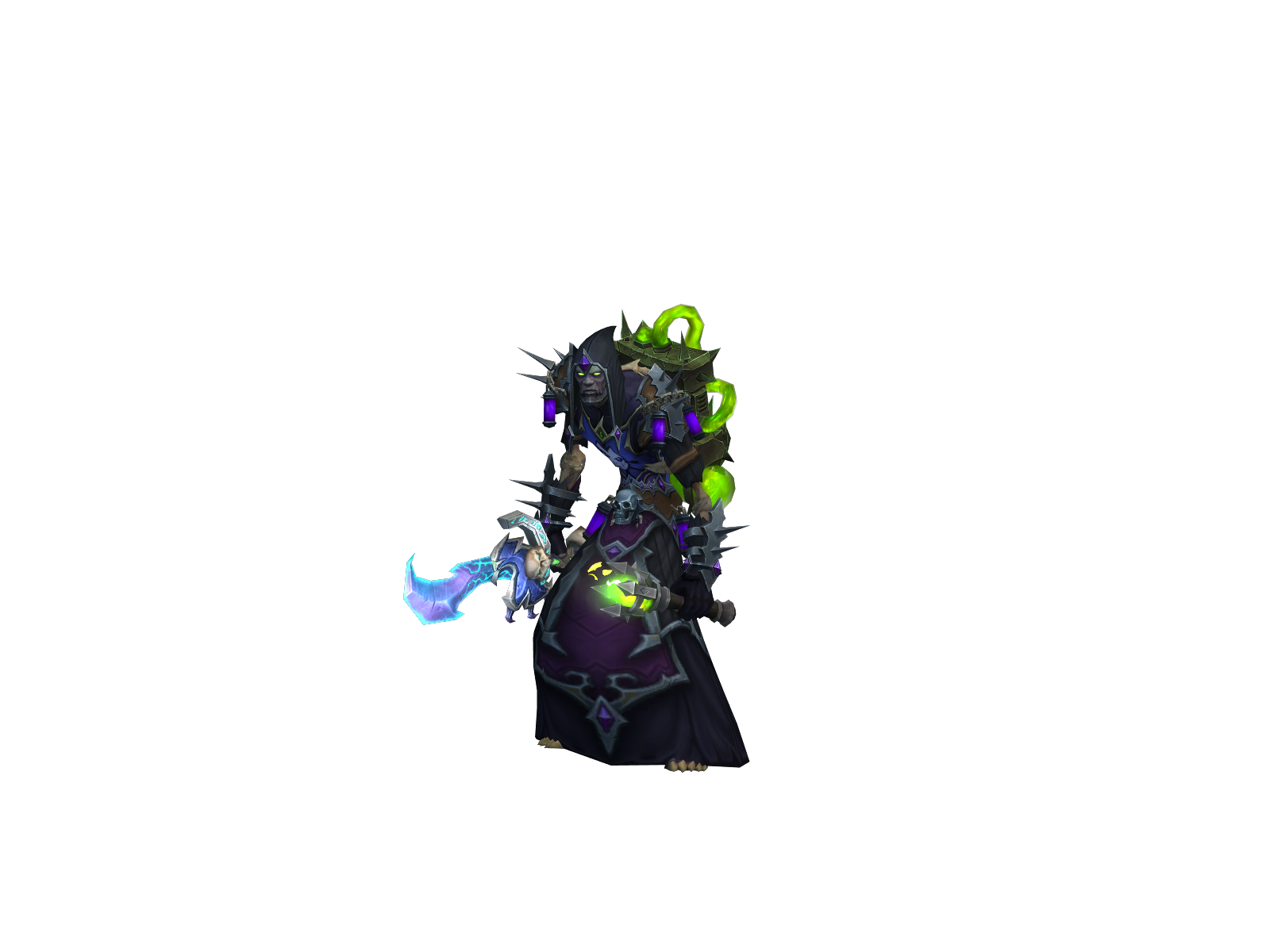 Morticus 3D character render