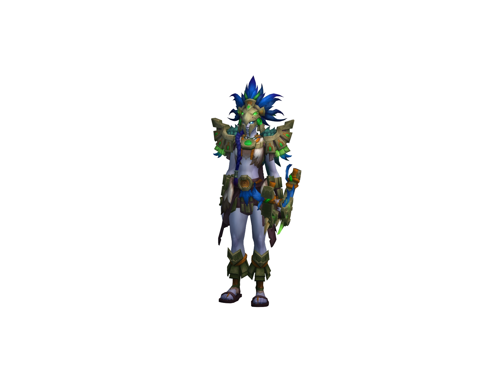 Neria 3D character render