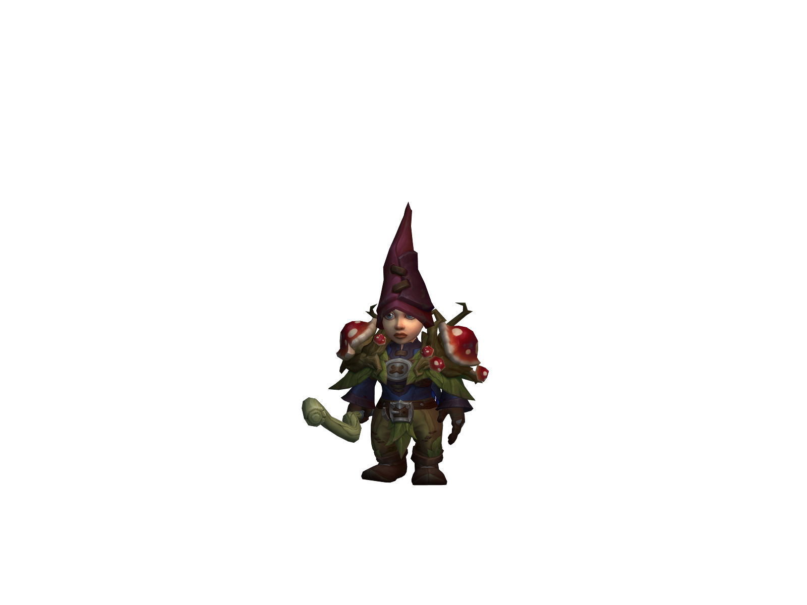 Glimshade 3D character render