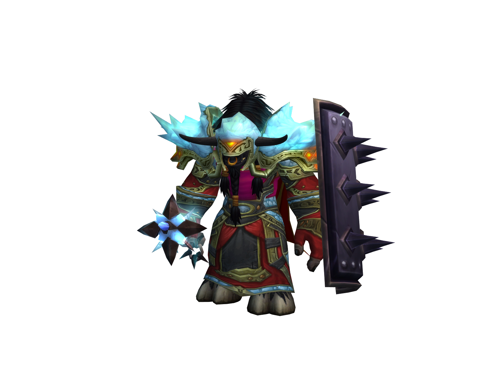 Borato 3D character render