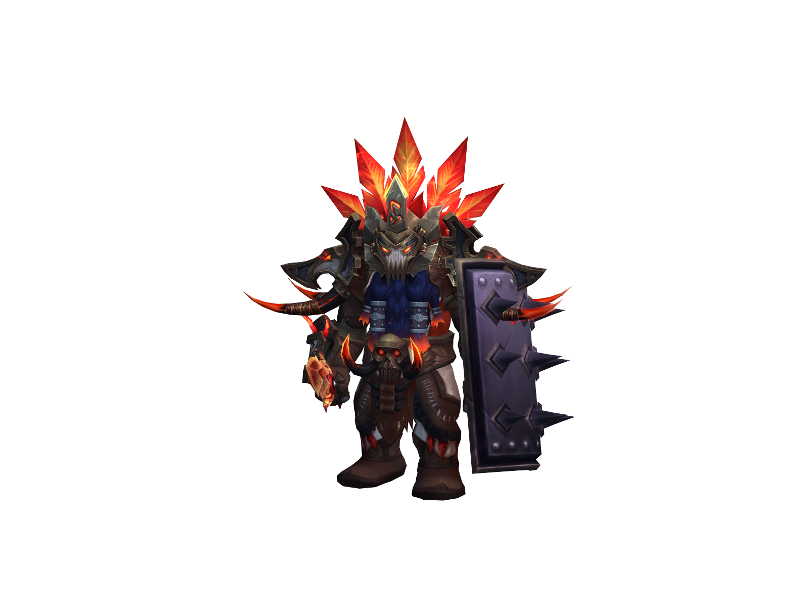 Dráke 3D character render