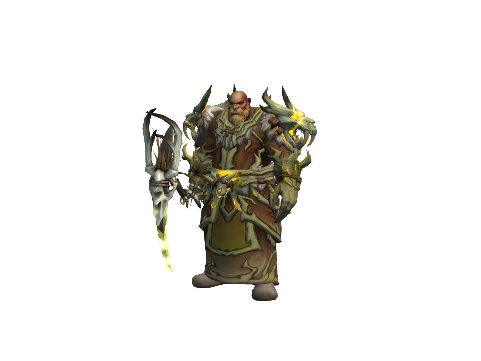 Drucas 3D character render