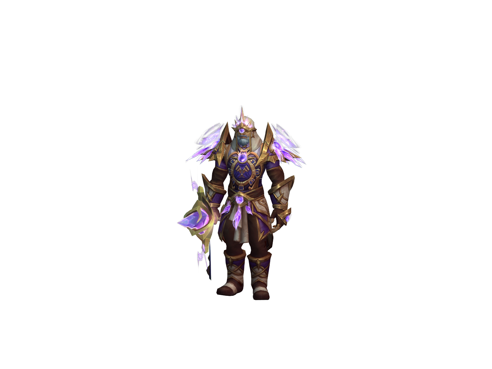 Hakú 3D character render