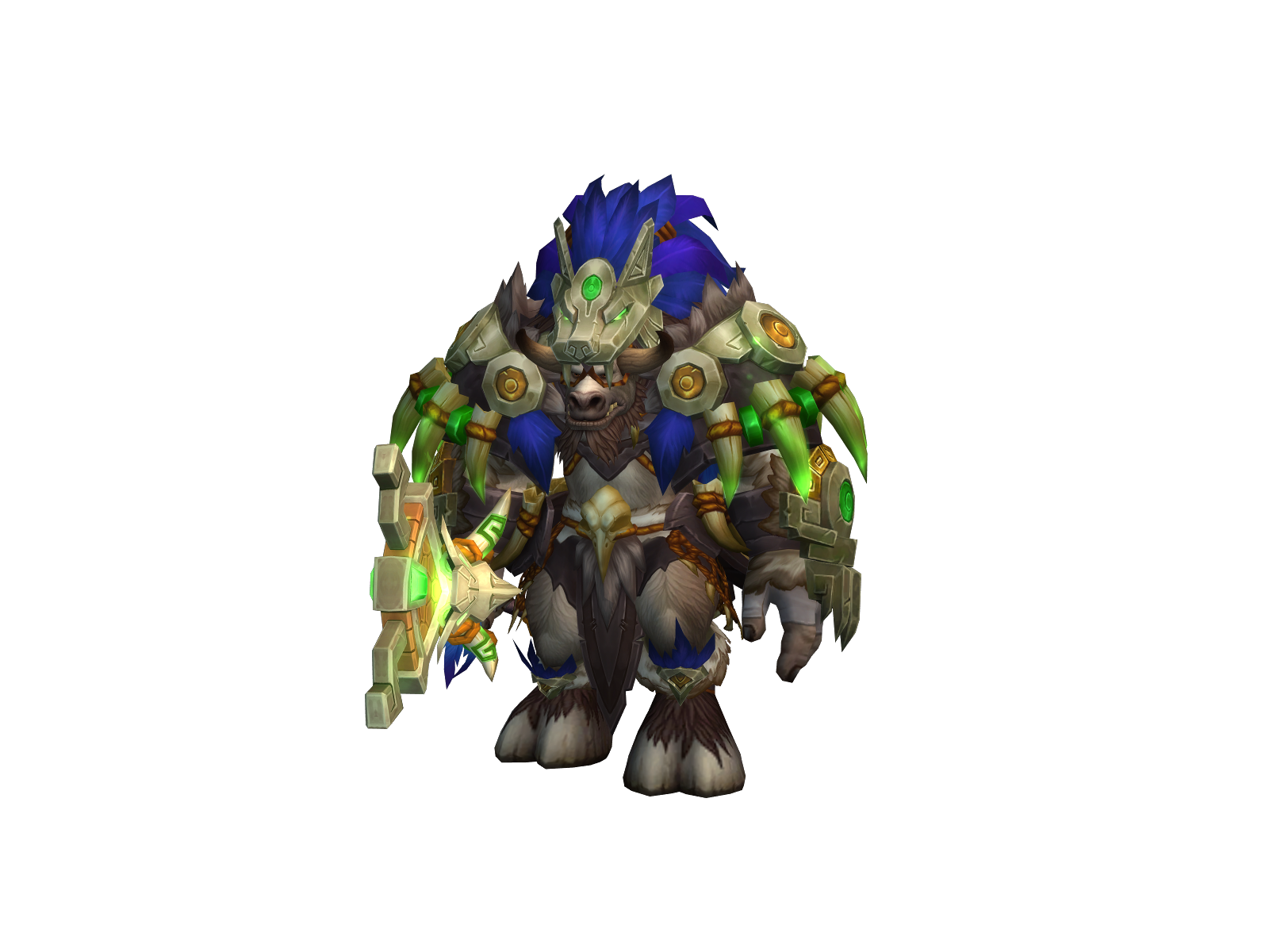 Muschek 3D character render