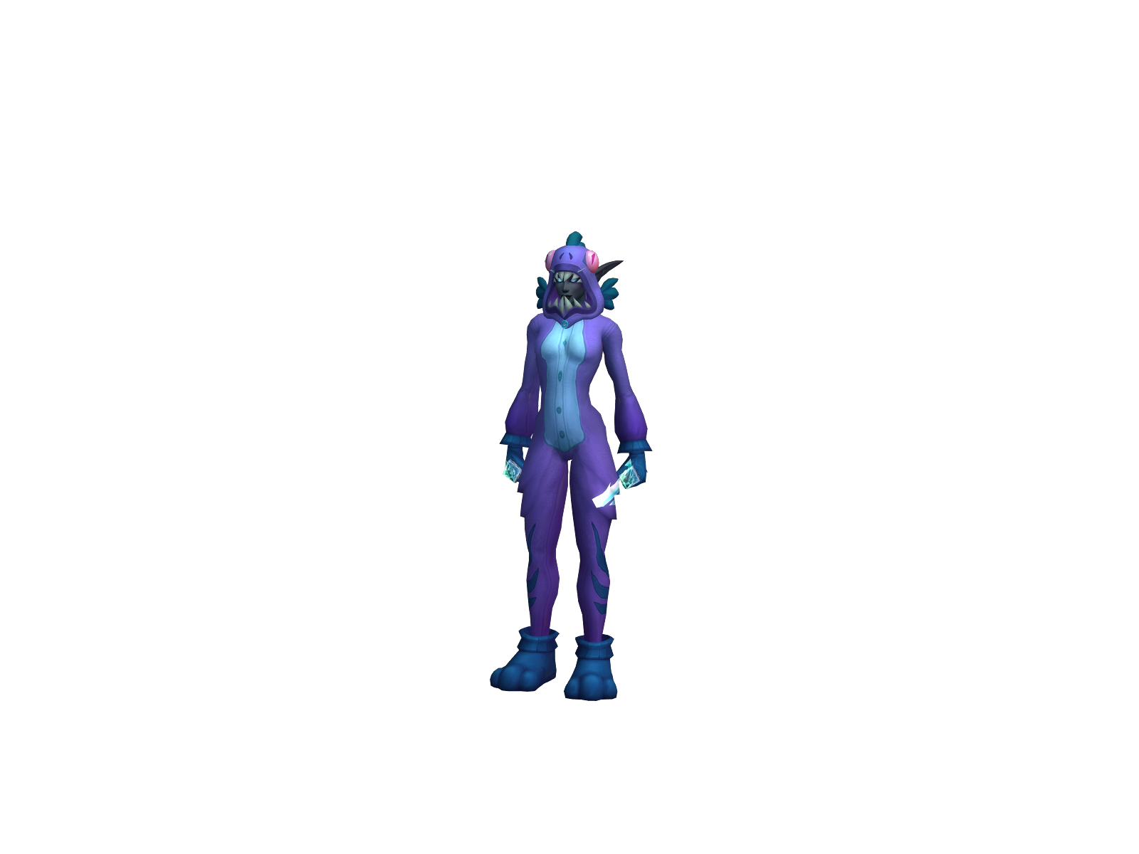 Baddie 3D character render