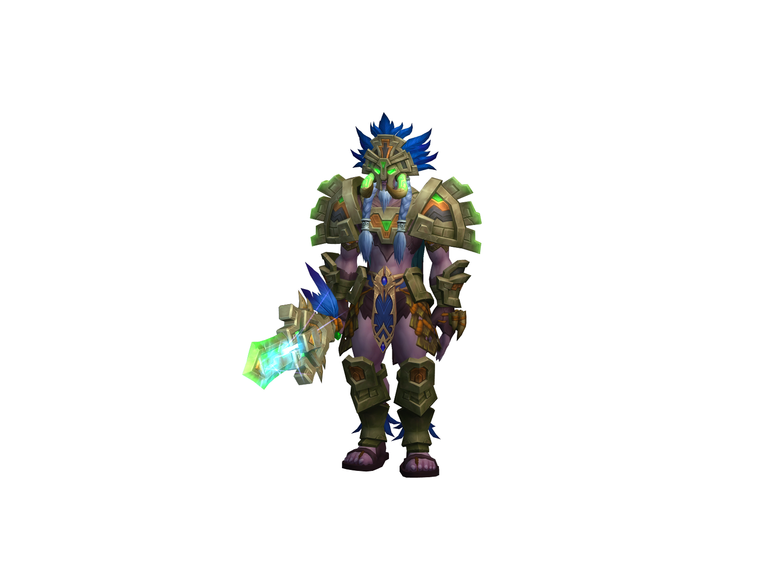 Barbierus 3D character render
