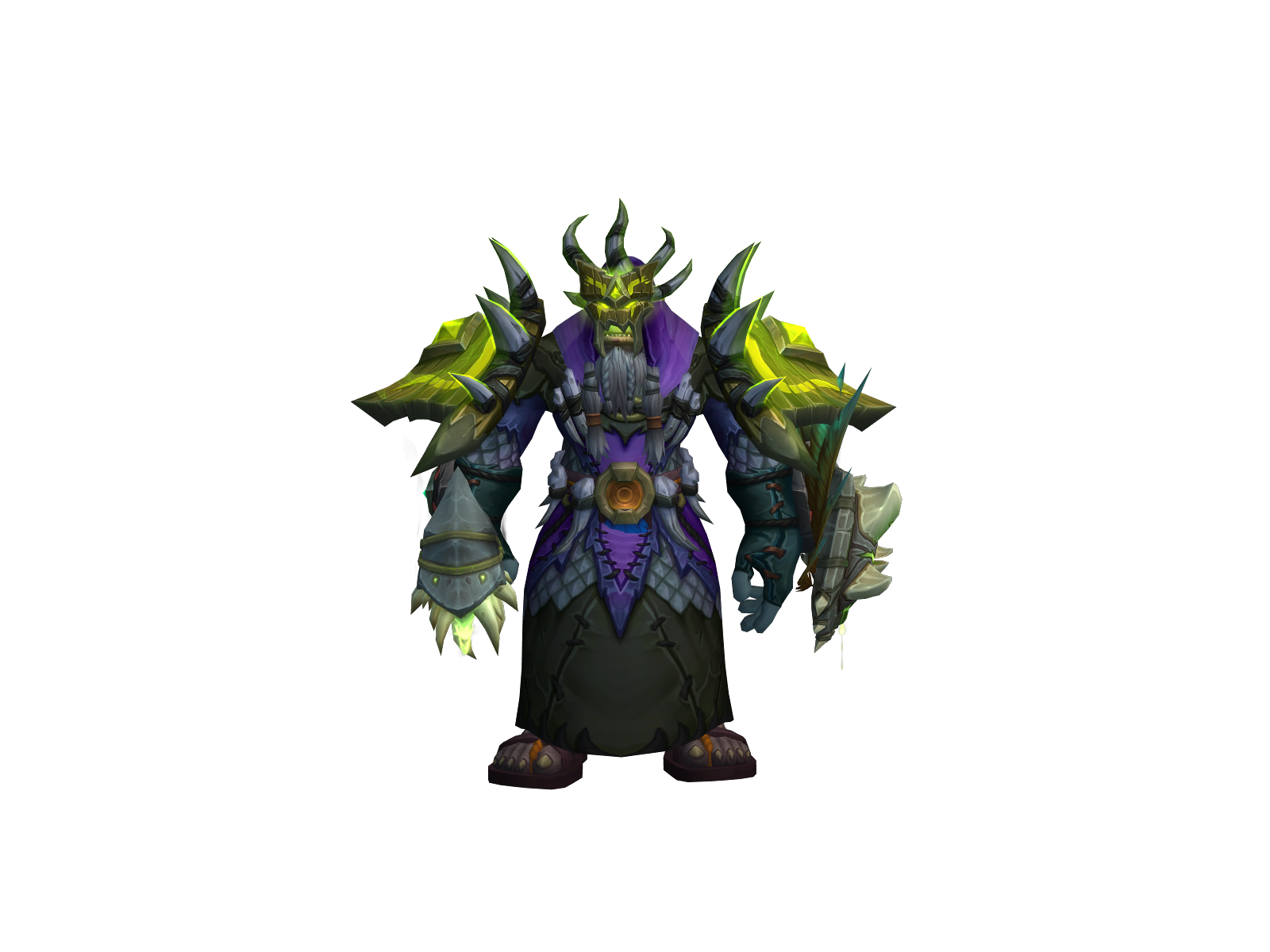 Gogas 3D character render