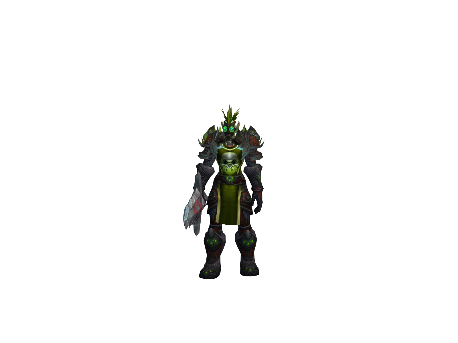 Necrovic 3D character render