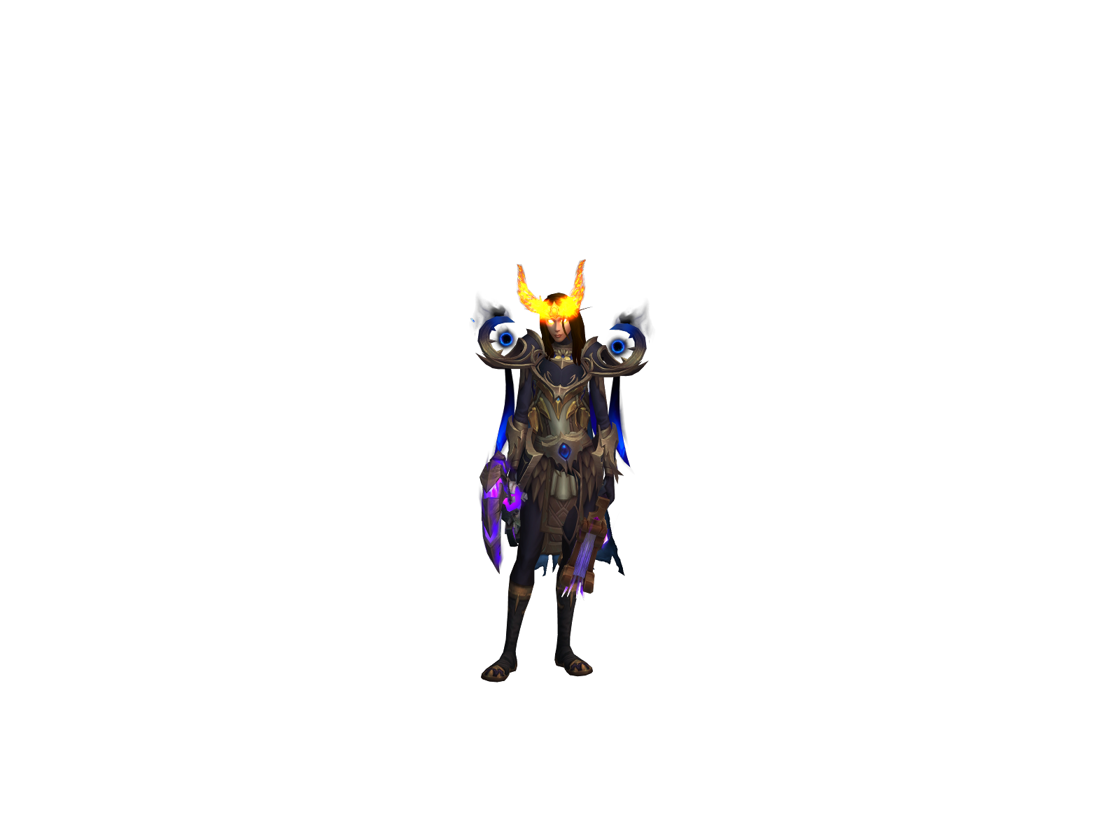 Leeria 3D character render