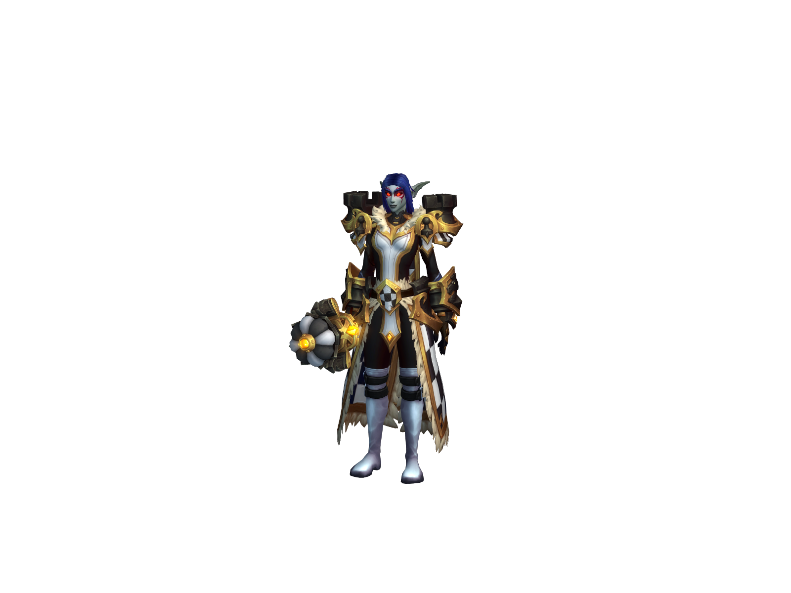 Brunhillde 3D character render