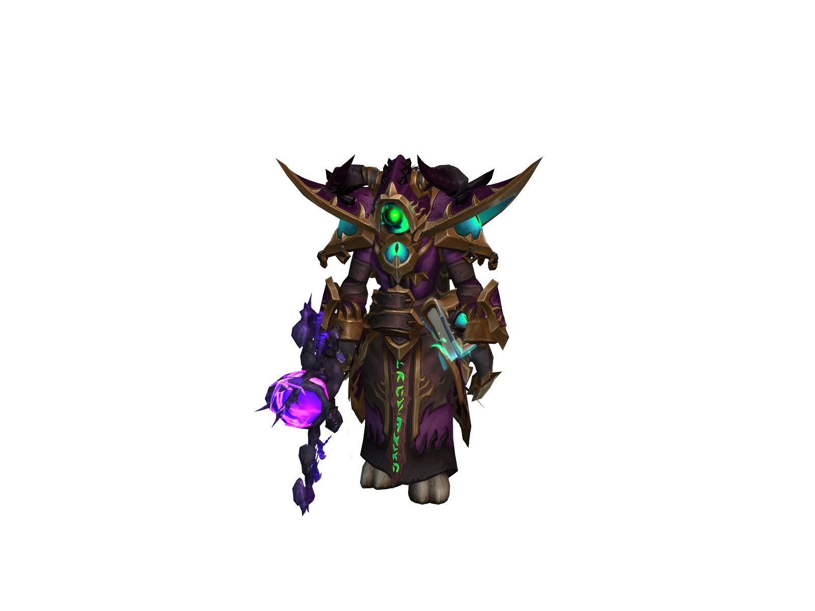 Wittch 3D character render