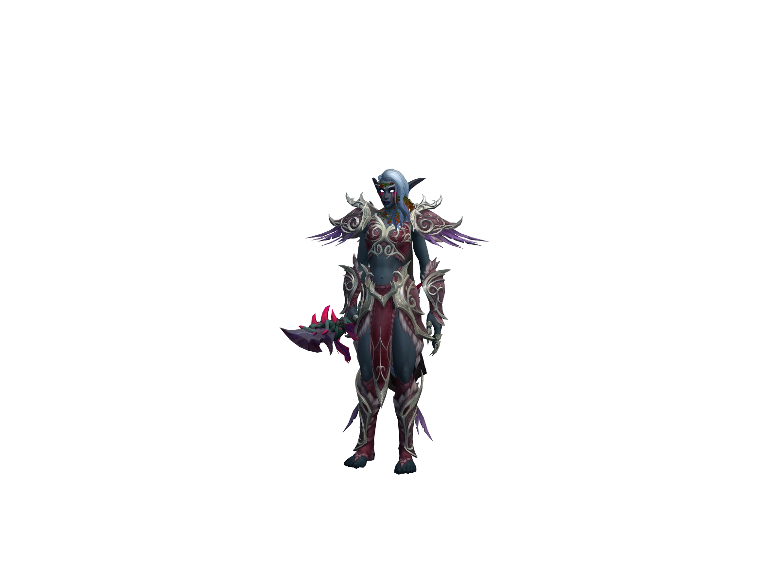 Taleri 3D character render