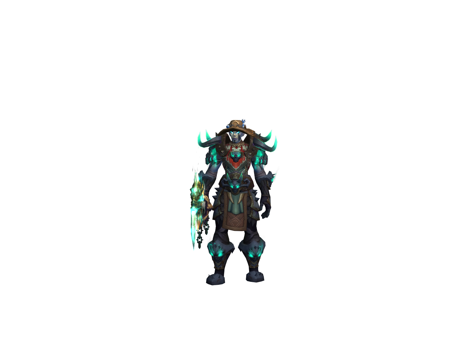 Zyragrave 3D character render