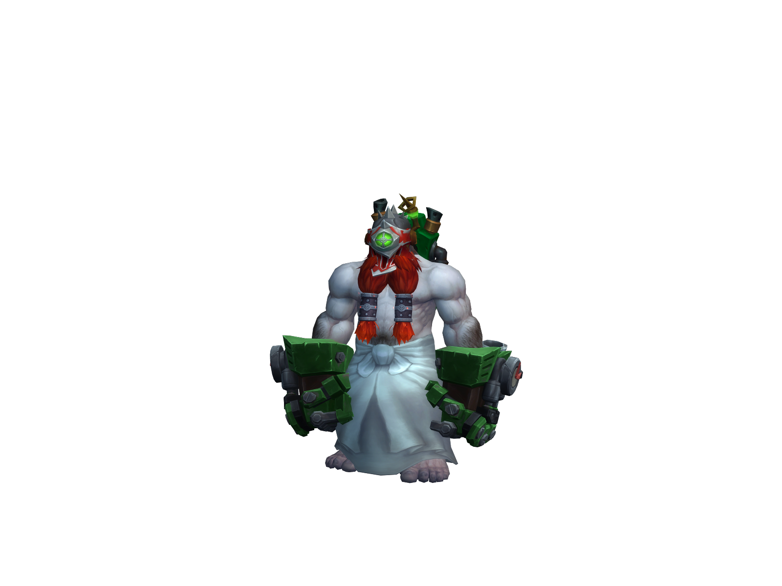 Mobpsycholoo 3D character render