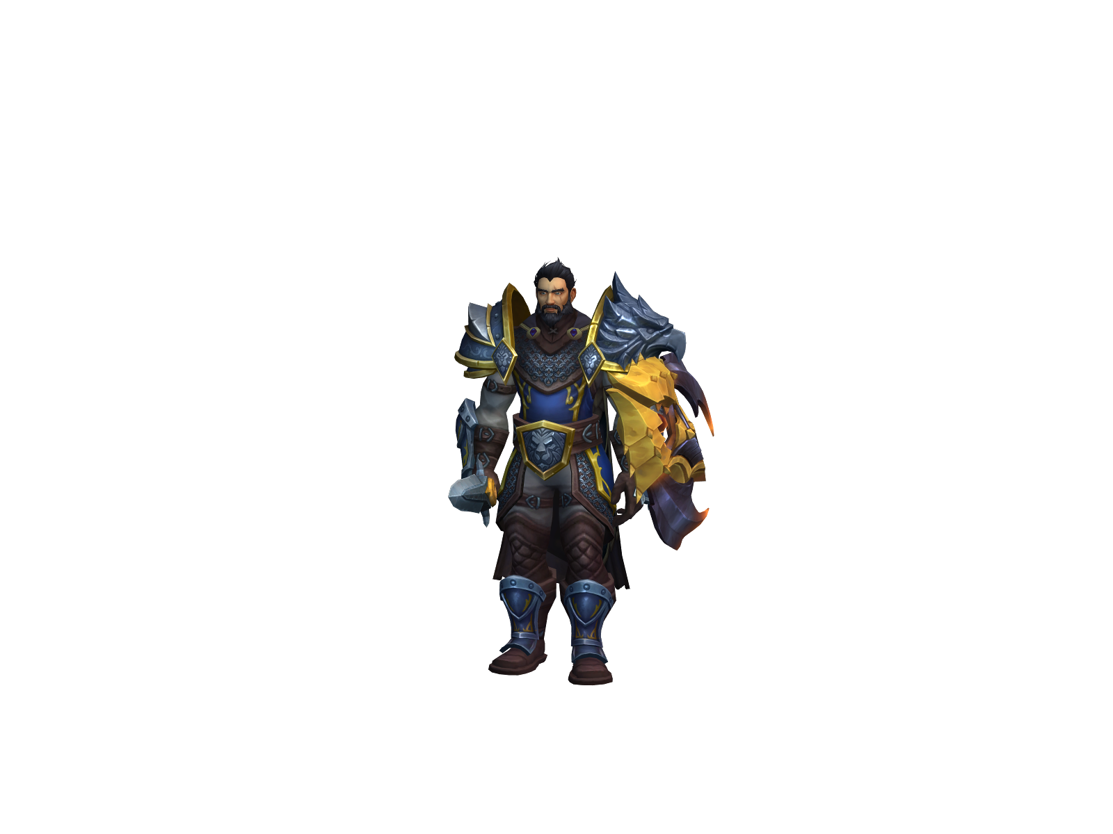 Costaace 3D character render
