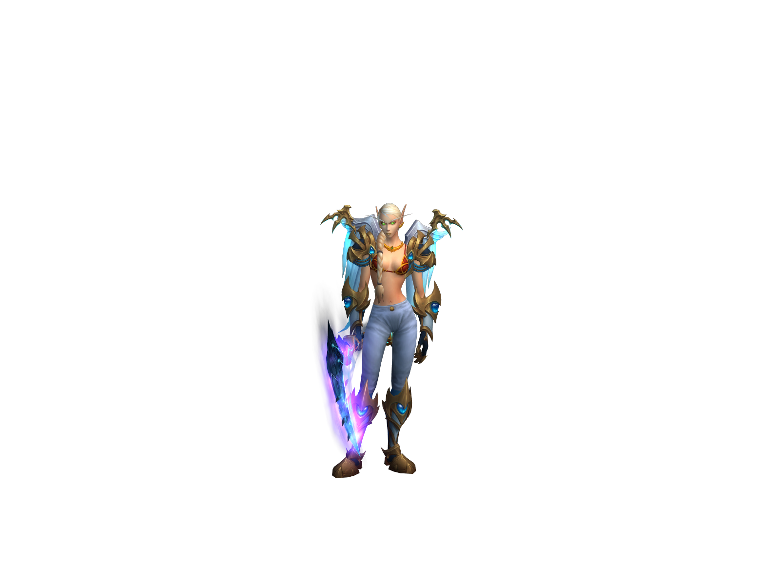 Mélíssá 3D character render