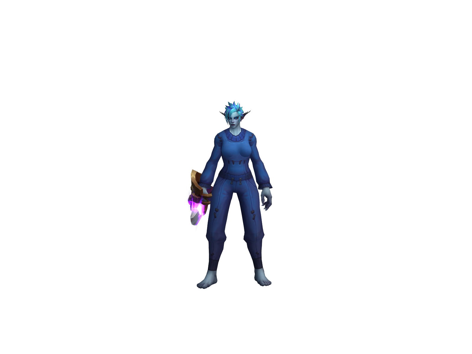 Roll 3D character render