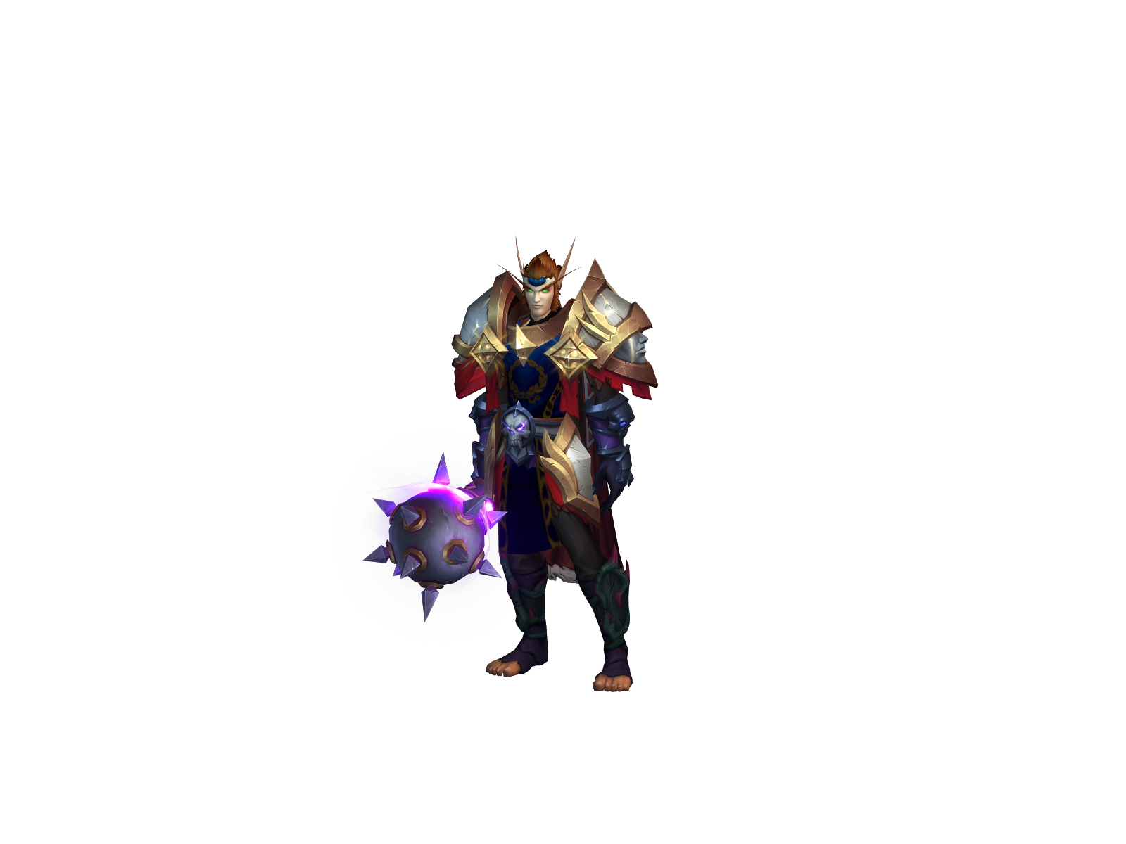 Pooyi 3D character render