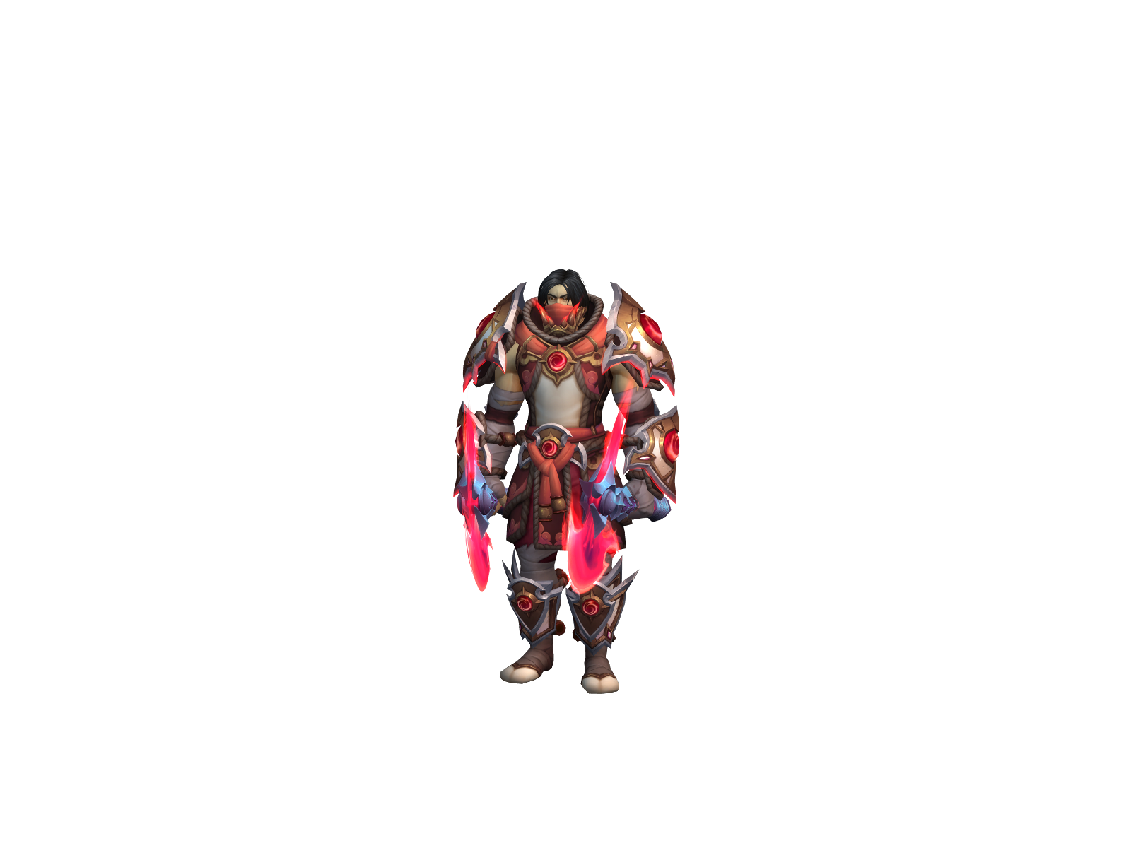 Shinobi 3D character render