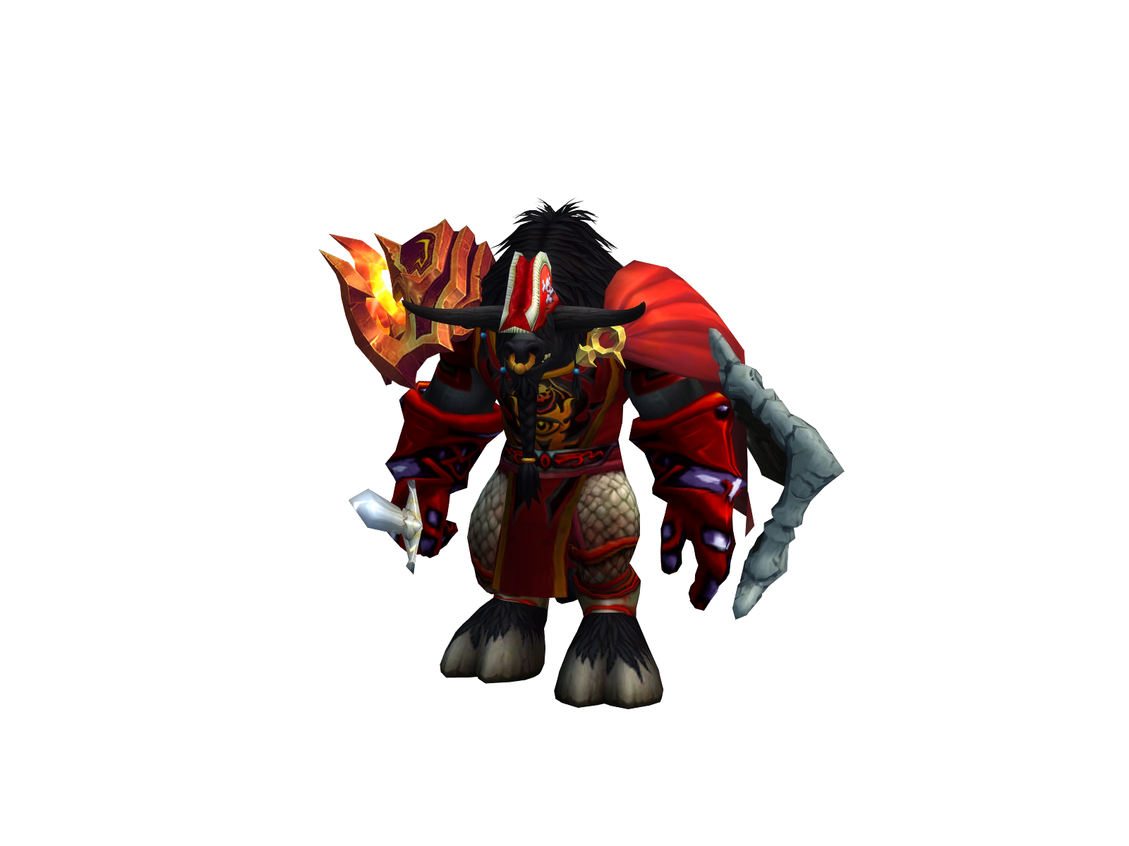Bumlick 3D character render