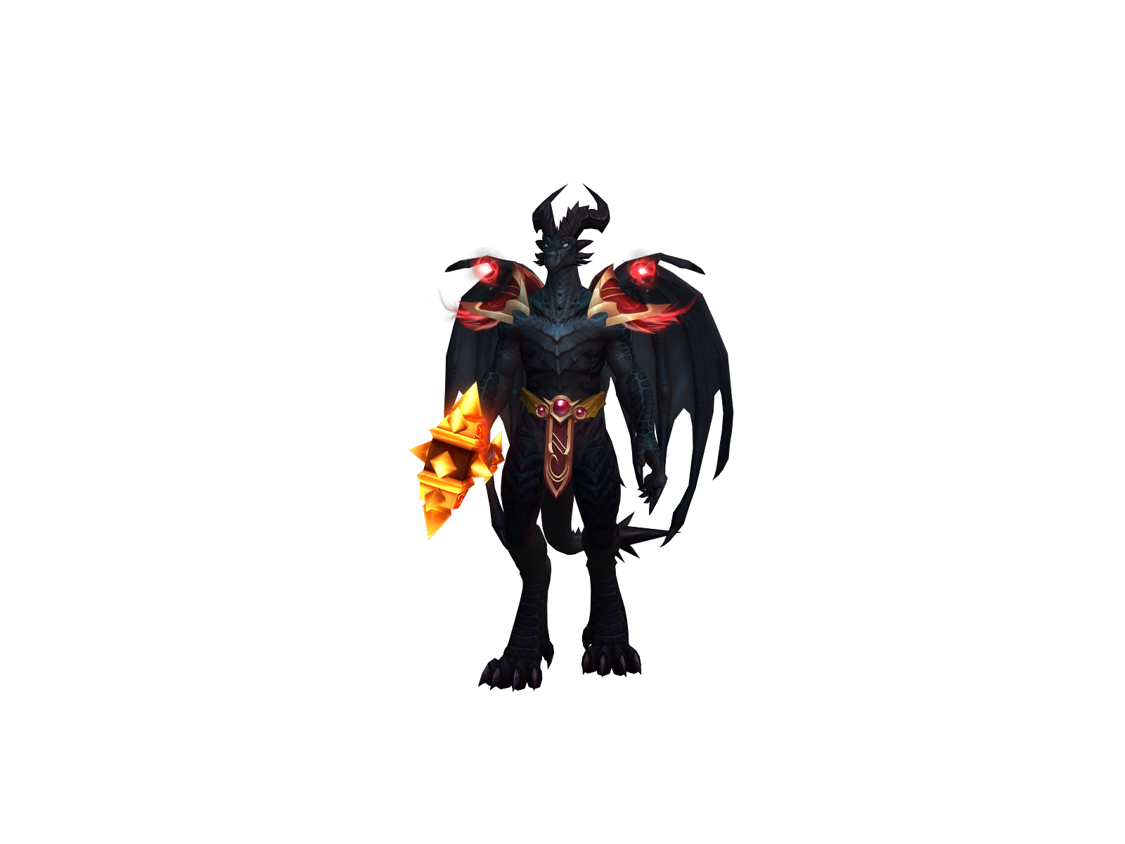 Dwagon 3D character render