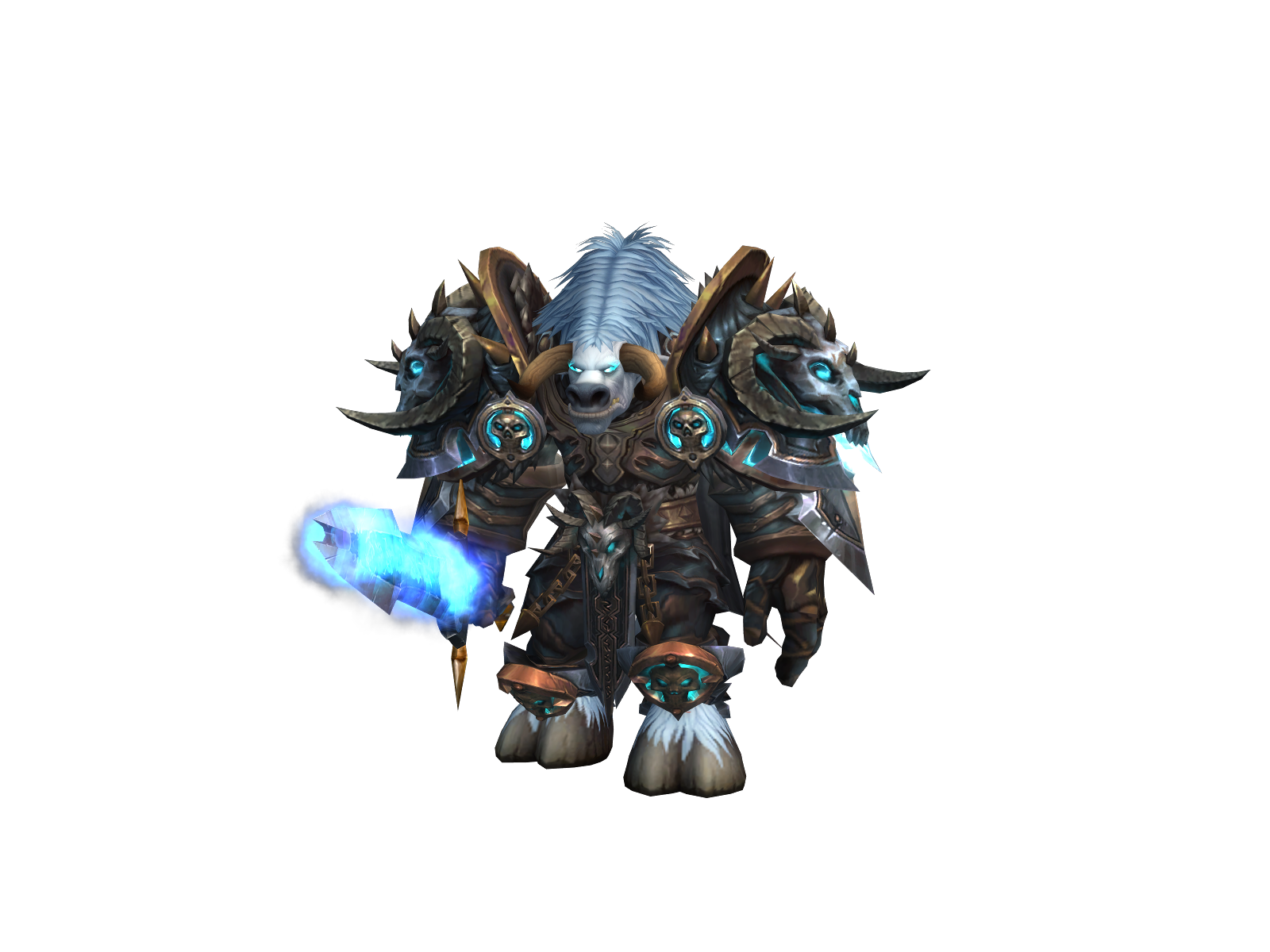 Moograine 3D character render