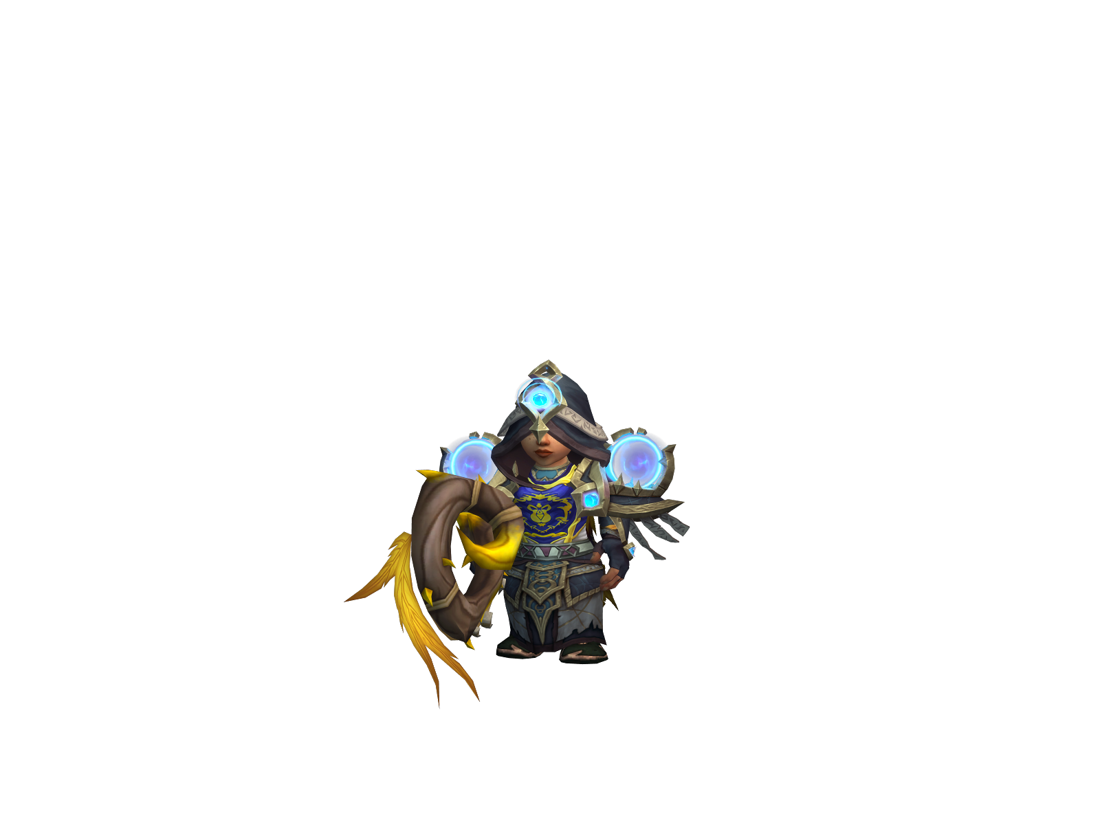 Ergna 3D character render