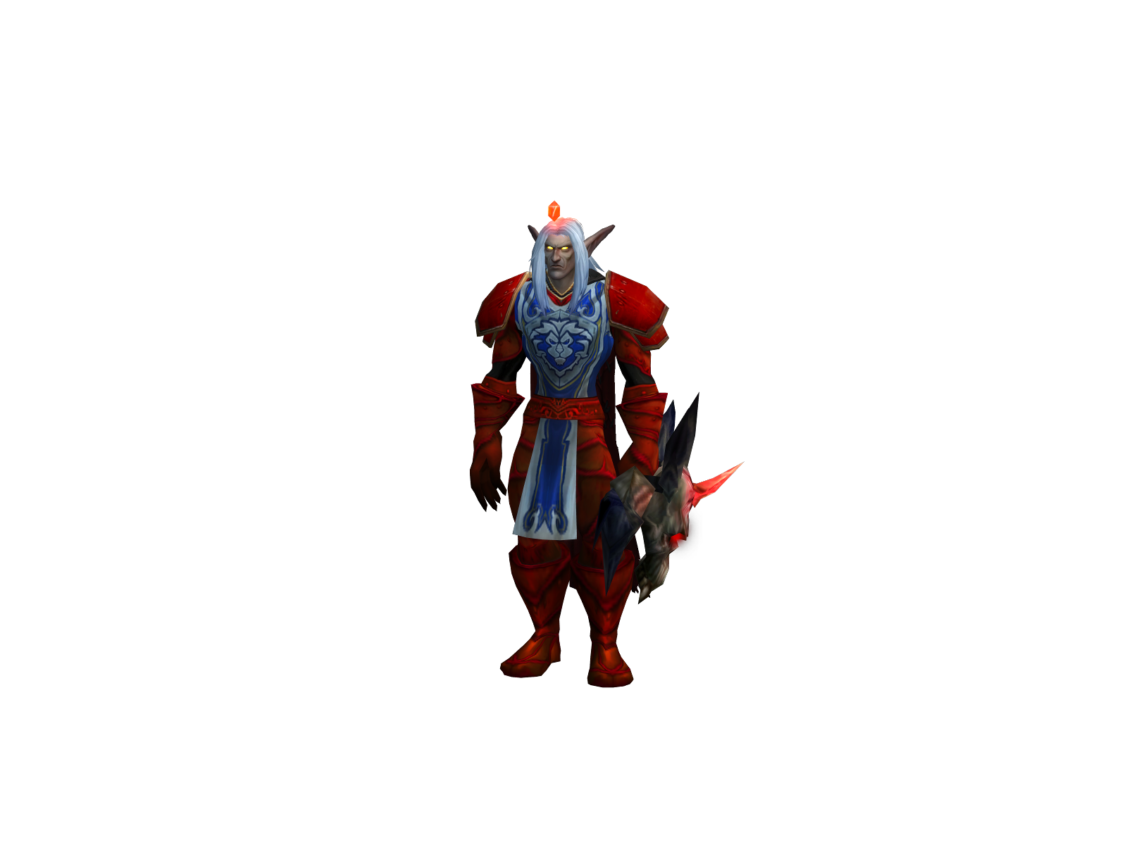 Elerion 3D character render