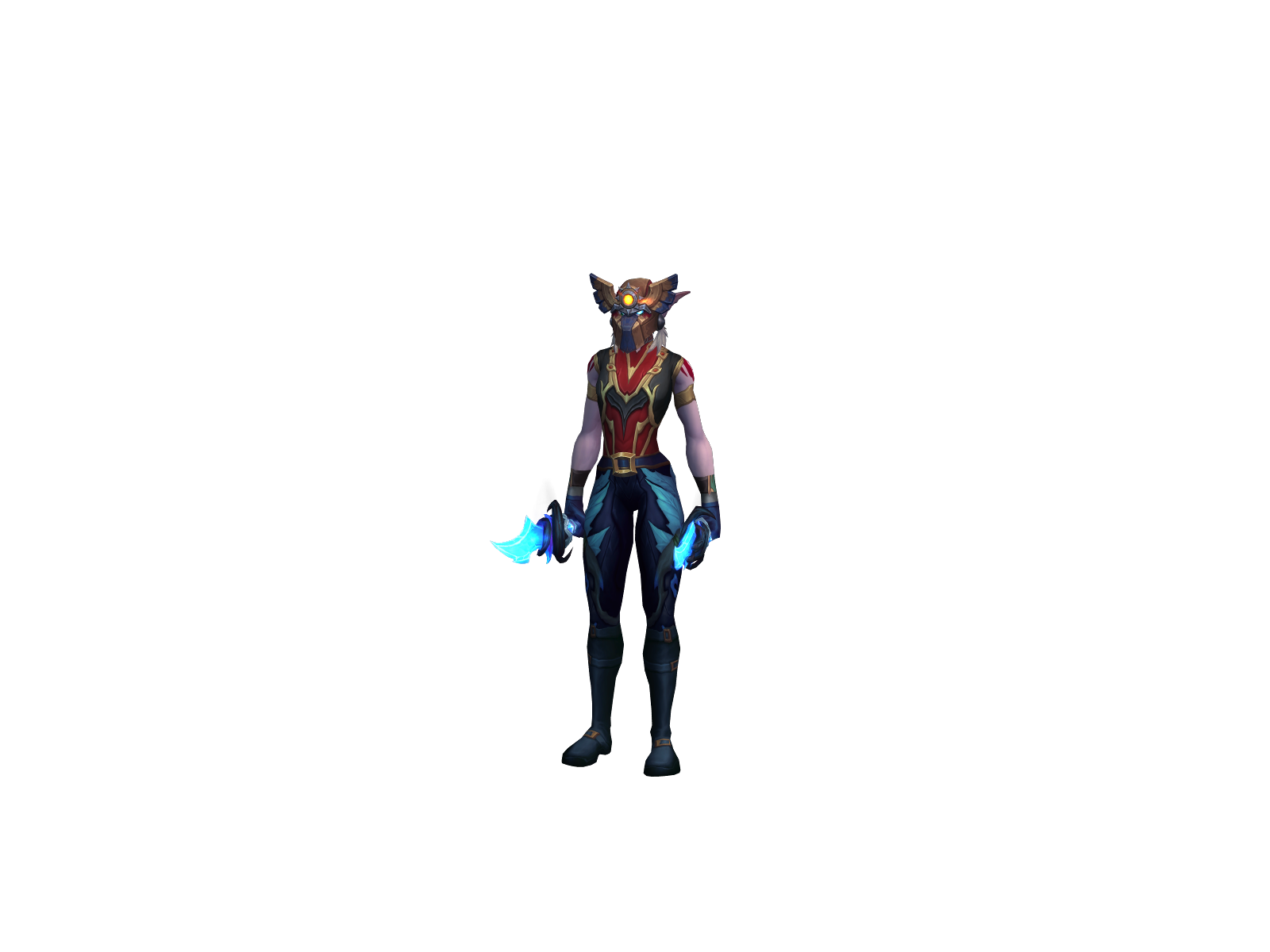 Elka 3D character render