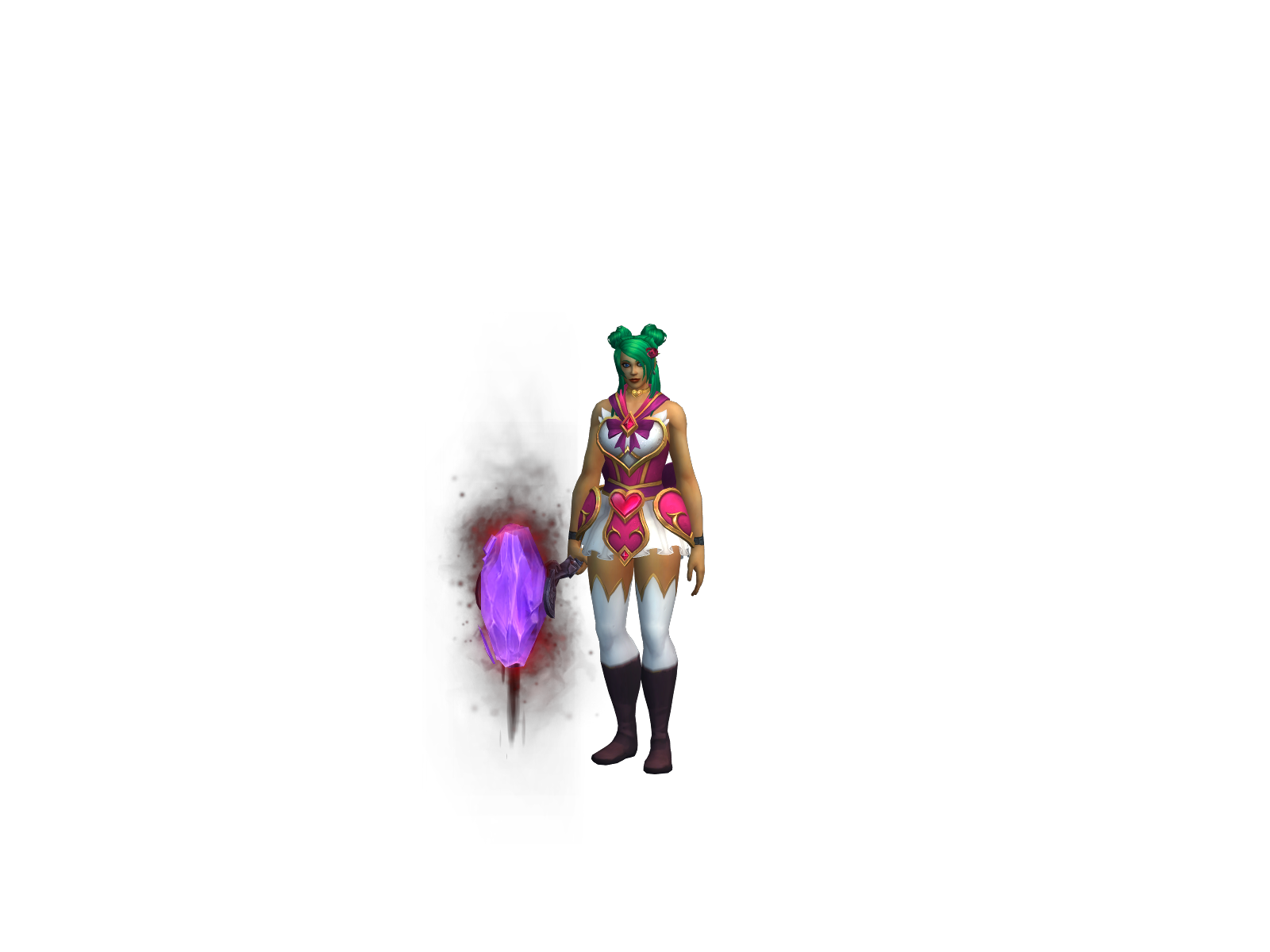 Deshka 3D character render