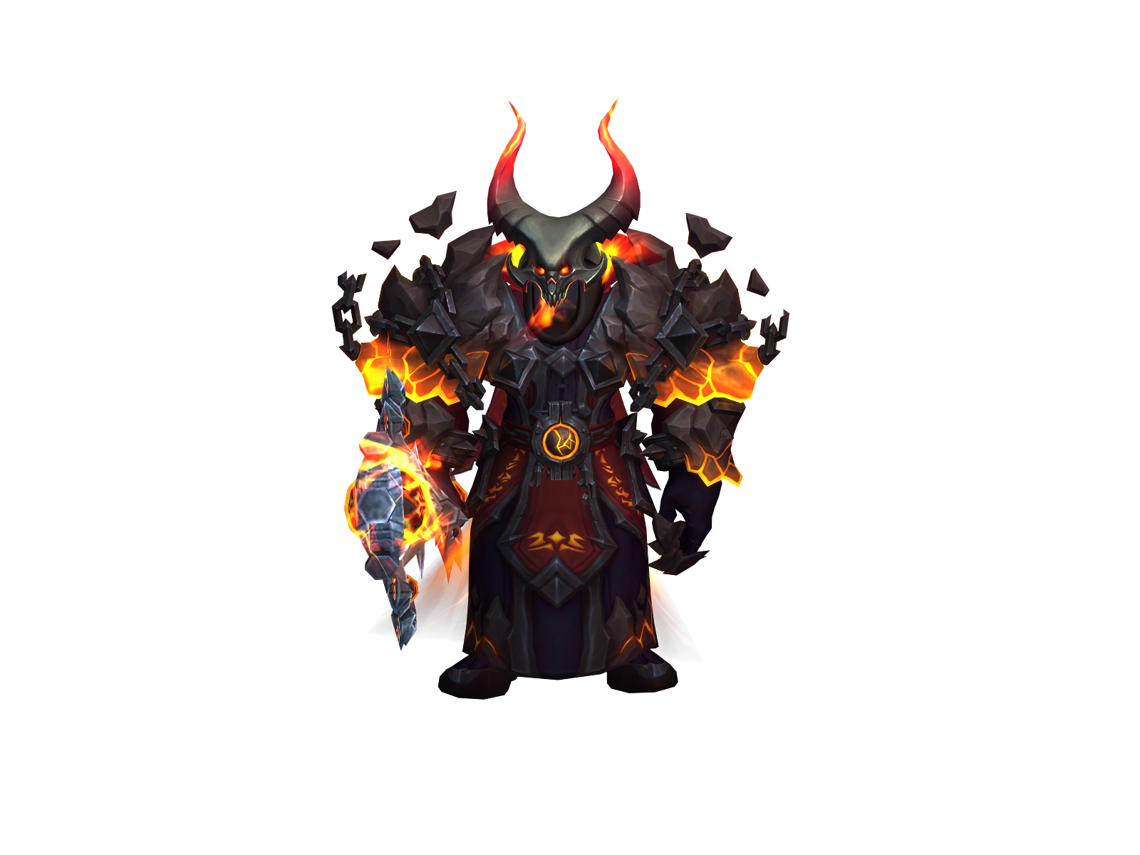 Plague 3D character render