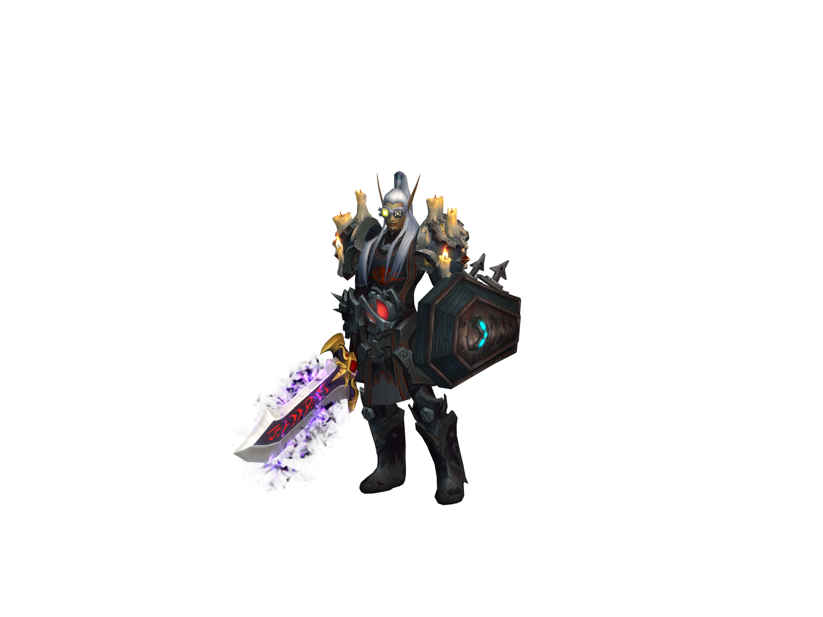 Trynax 3D character render