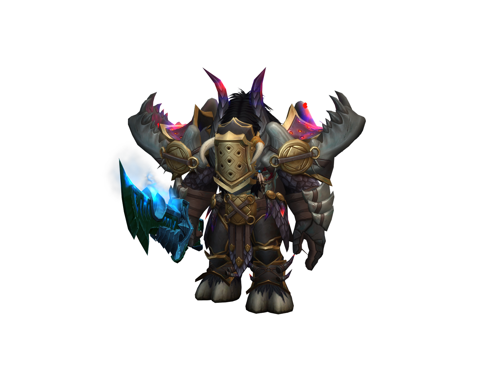 Emberz 3D character render