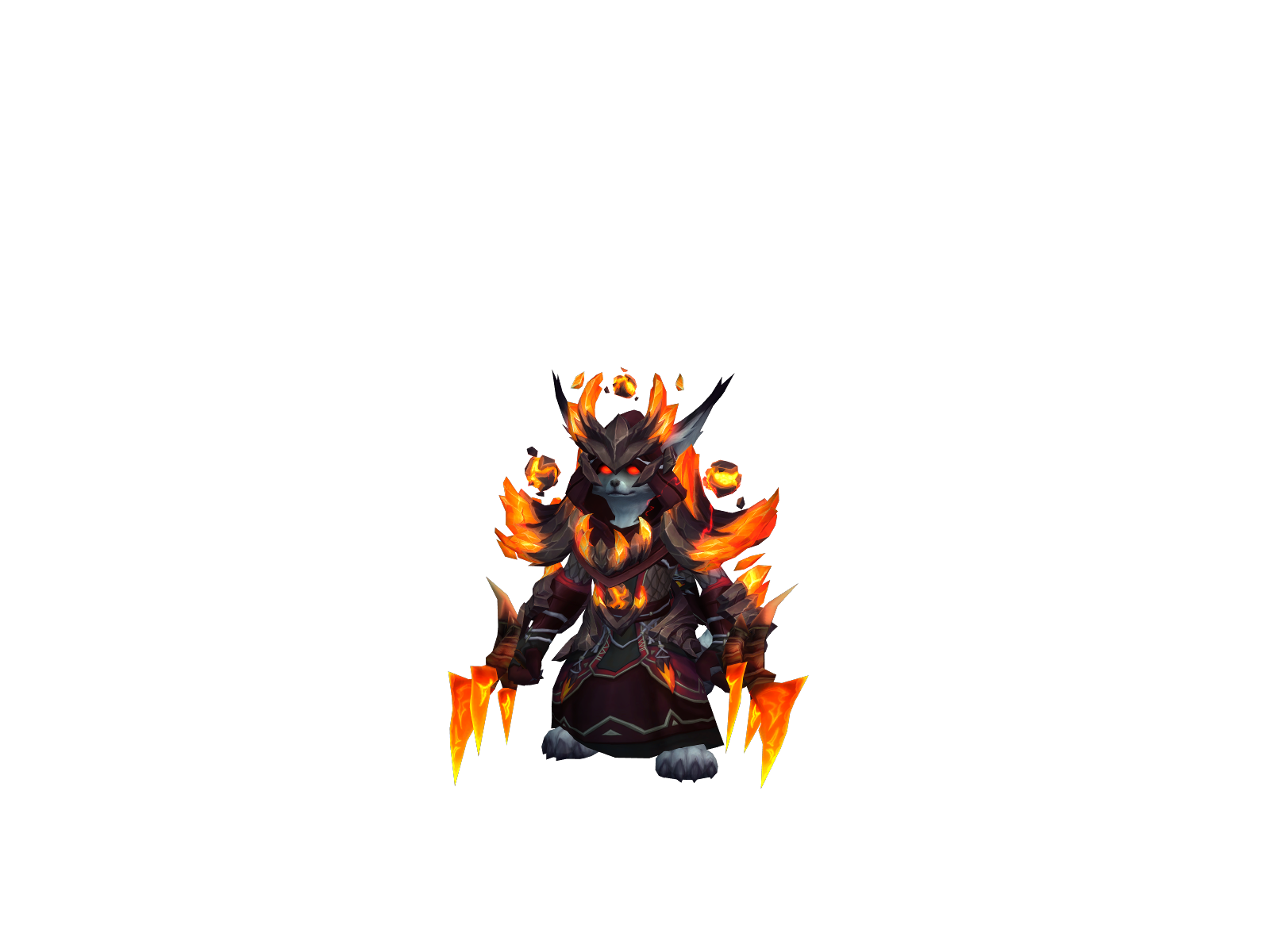 Vulpinho 3D character render