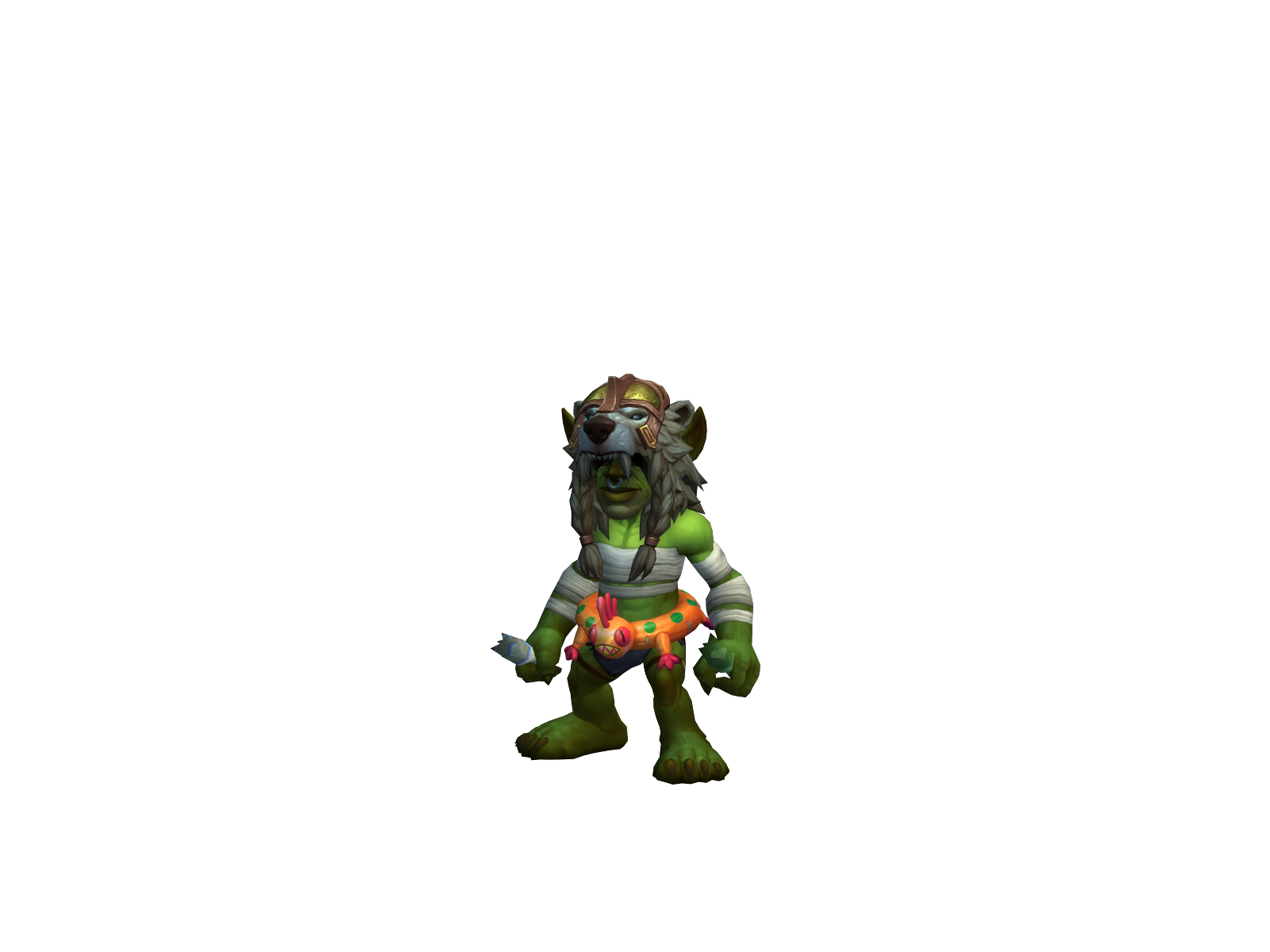 Mores 3D character render