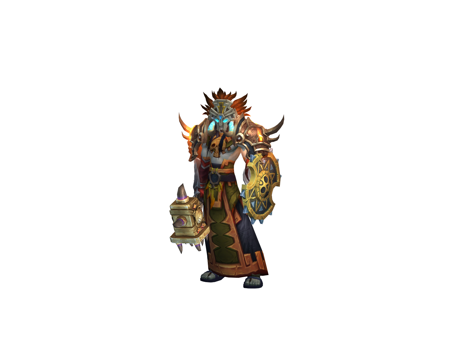 voljir 3D character render
