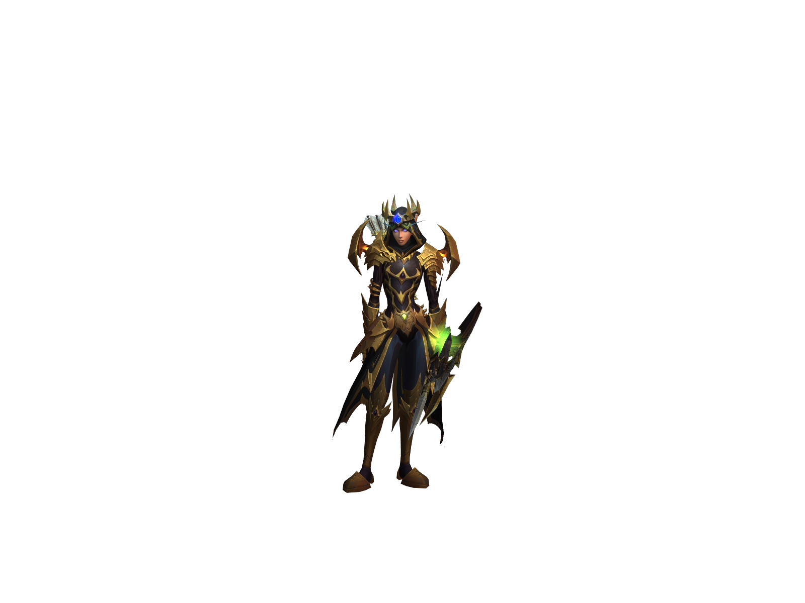 Trillion 3D character render