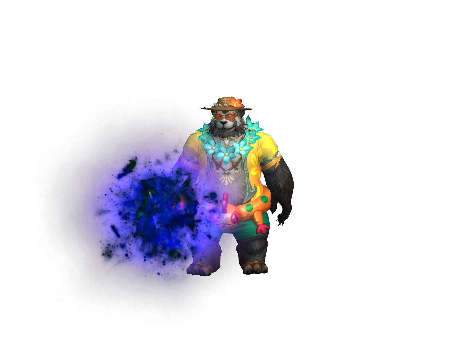 Rizpoulet 3D character render