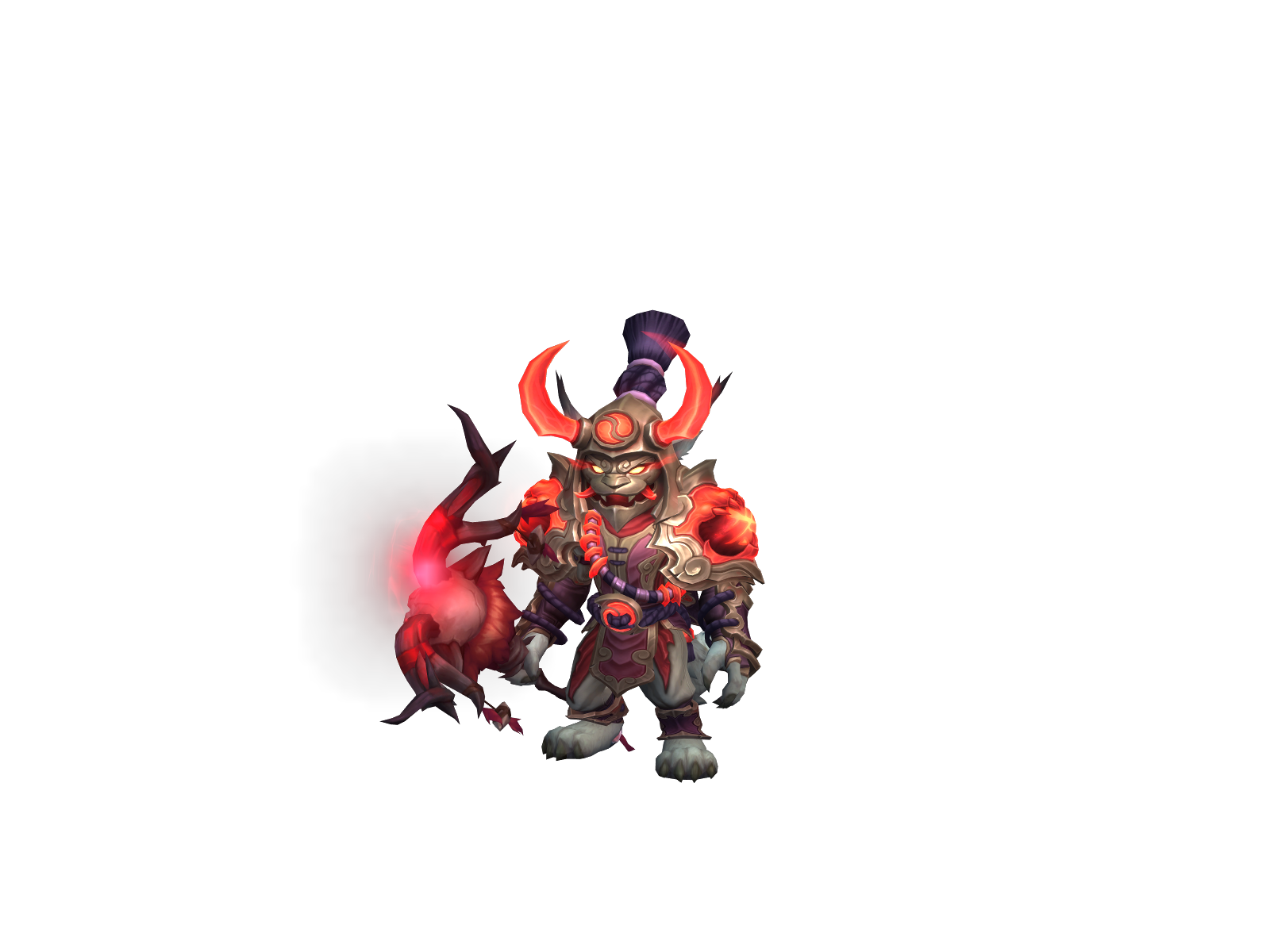 Furminator 3D character render