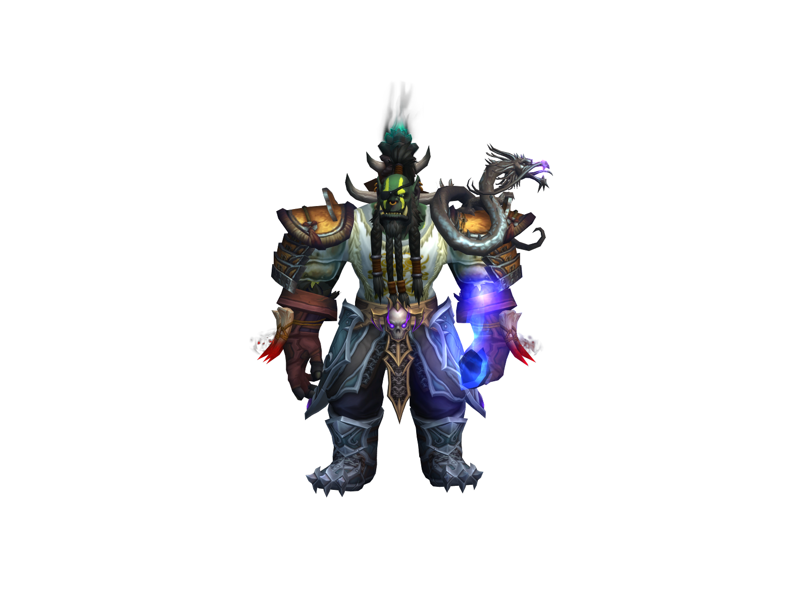 Tyrot 3D character render